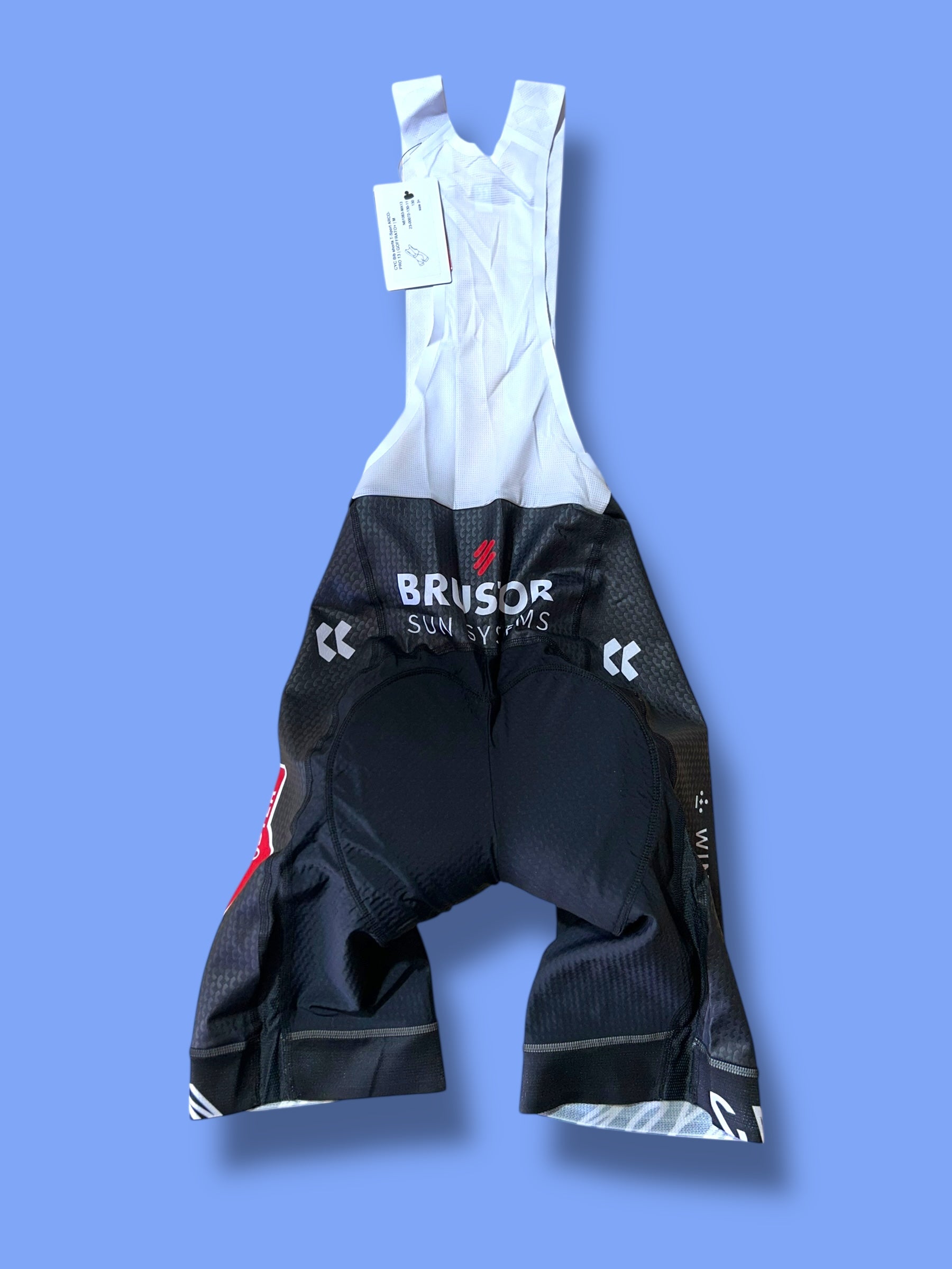 Aero Bib Shorts Race Rider Issued | Alpecin Deceuninck Kalas| Pro Cycling Kit