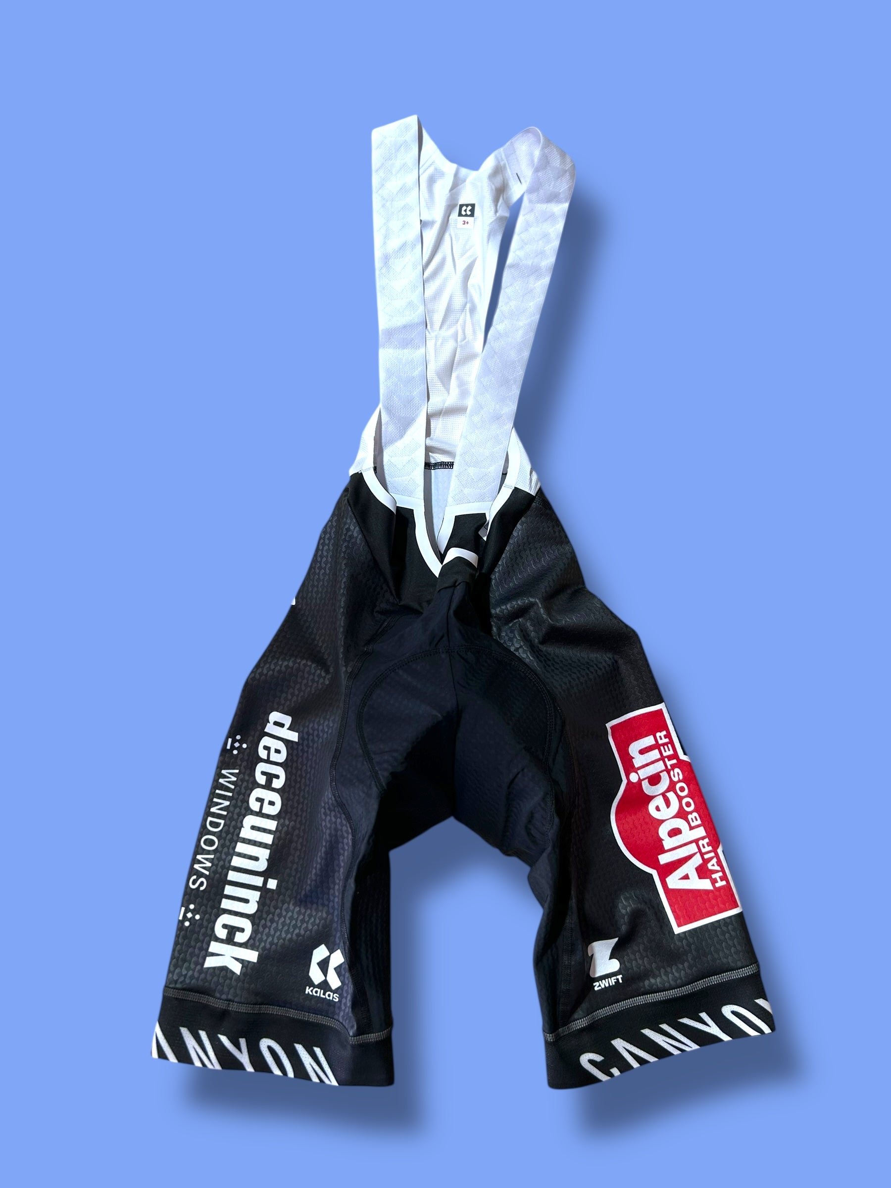 Aero Bib Shorts Race Rider Issued | Alpecin Deceuninck Kalas| Pro Cycling Kit