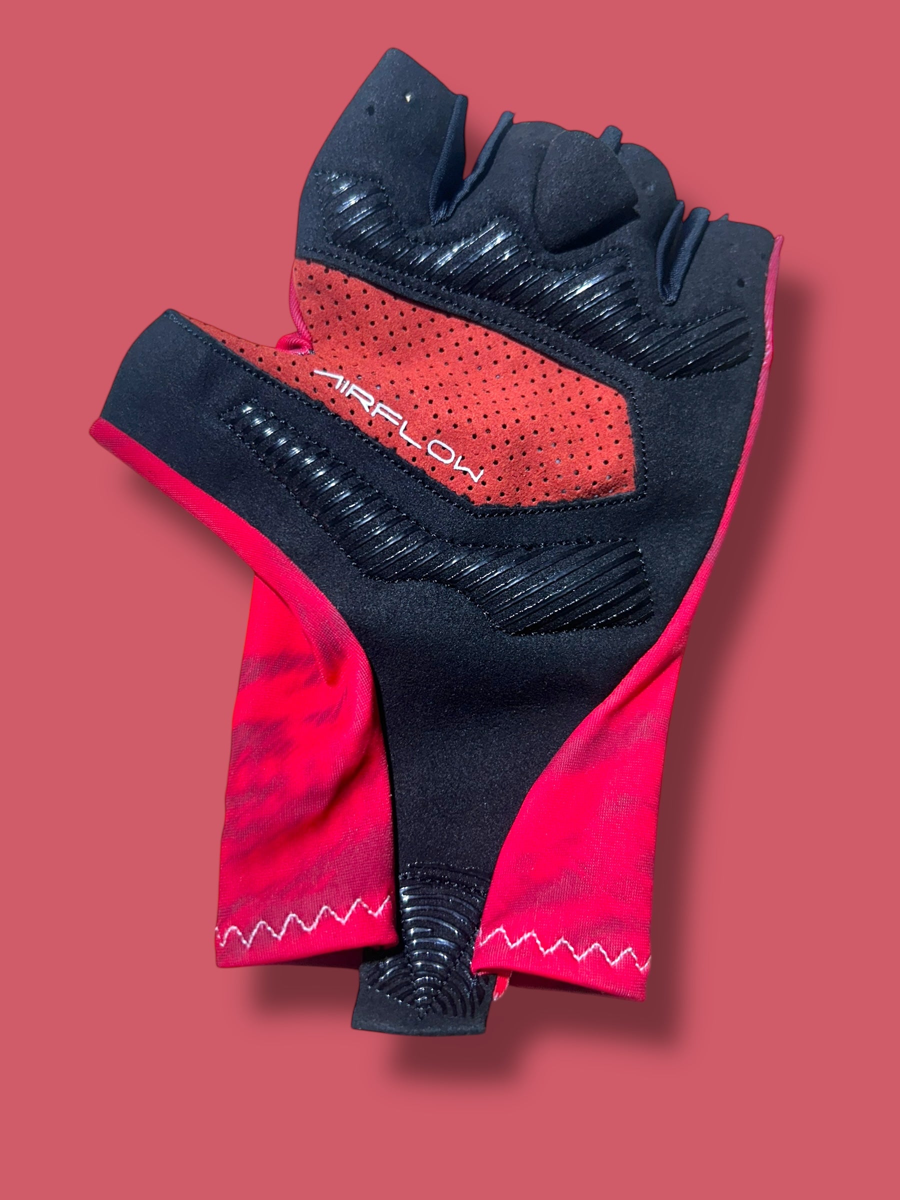 Padded Gloves Mitts Race Rider Issued| Mobel |  Cofidis| Pro Cycling Kit