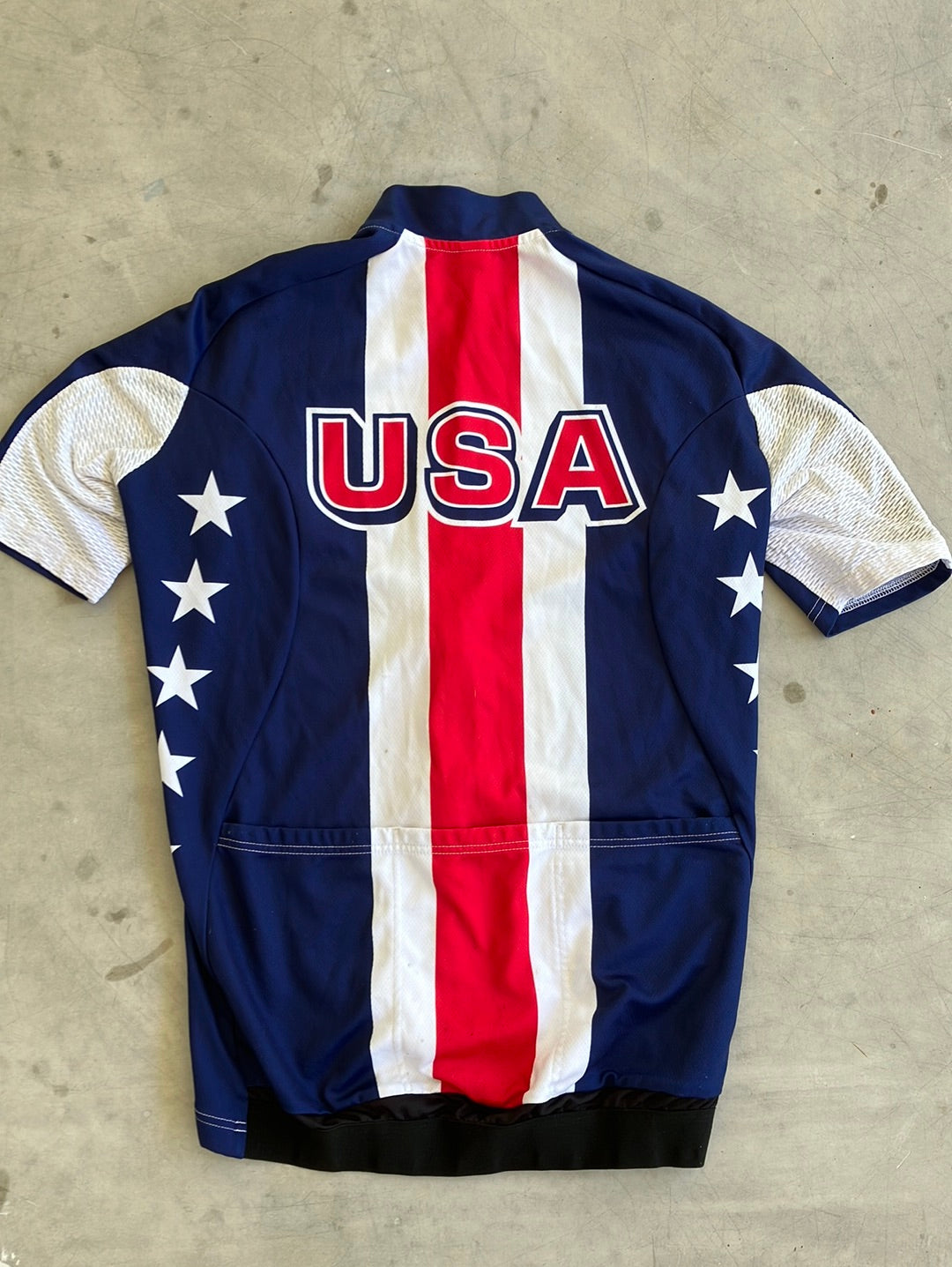 Short Sleeve Jersey | Assos | USA Men National Team | Pro-Issued Cycling Kit
