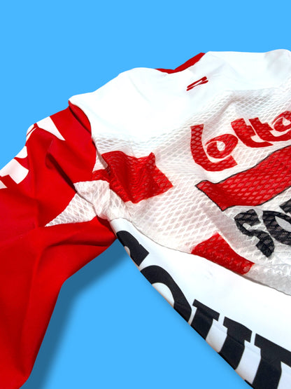 TT Suit Aerosuit Race Suit Caleb Ewan |Lotto Soudal |Vermarc Pro Cycling Kit