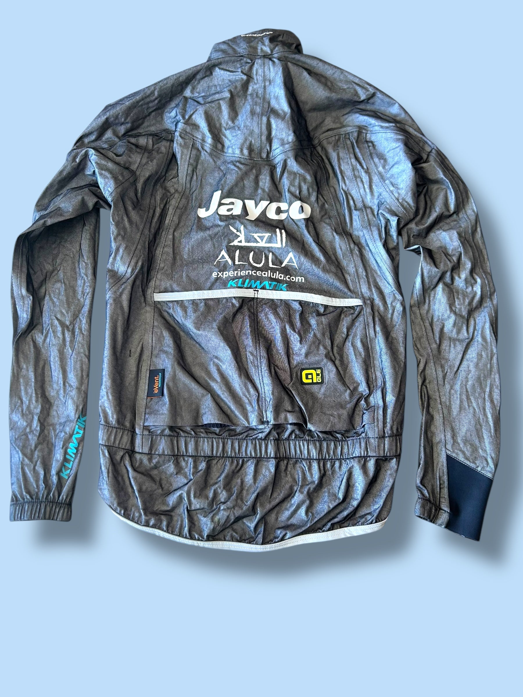 Rain Jacket Winter Waterproof Klimatik Racing Packable Womens| Ale |  Jayco Alula| Pro Cycling Kit