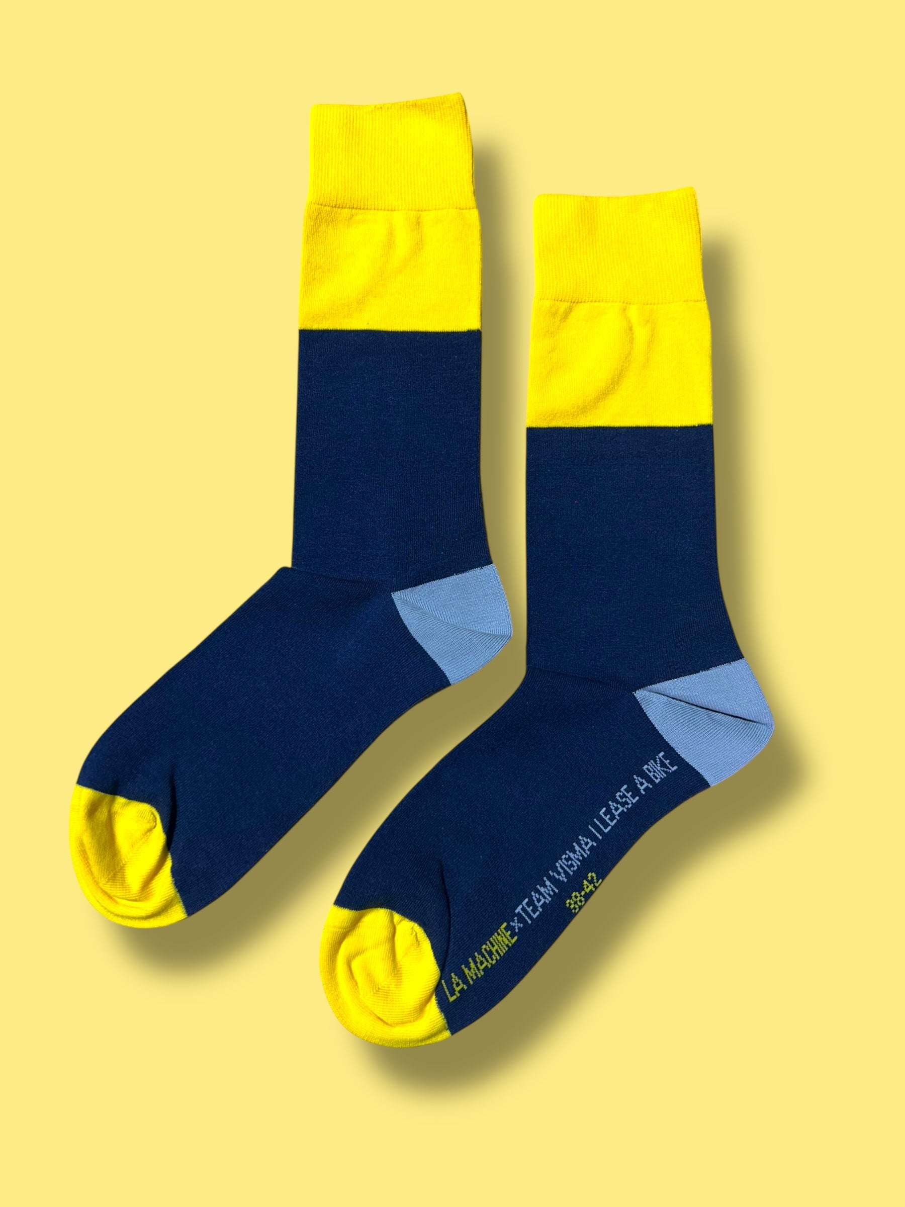 Casual Team Socks   | Jumbo Visma Lease-A-Bike  | Agu | Pro Cycling Kit