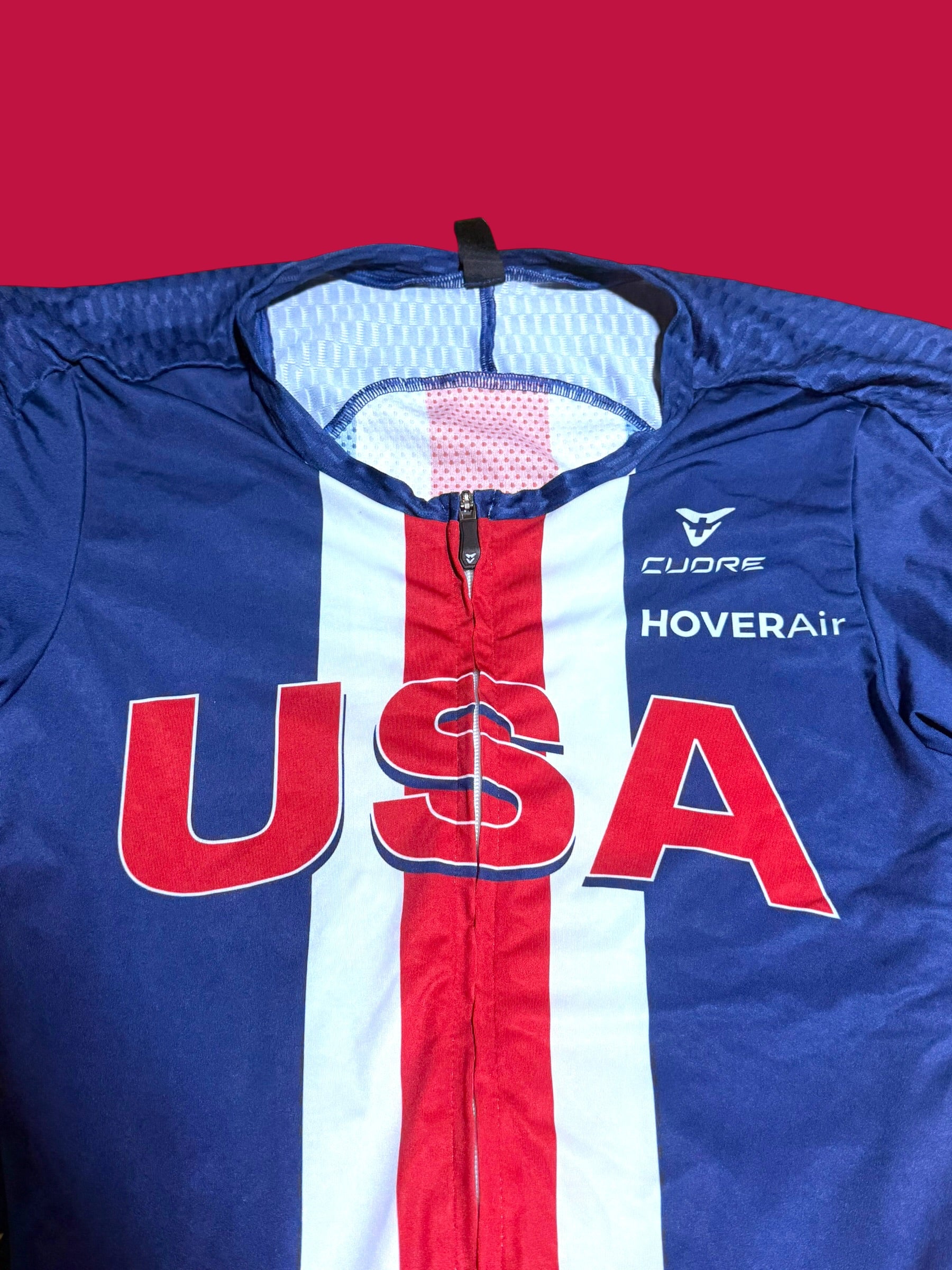 Aero Race Suit Aerosuit Pockets|USA Cycling|Cuore Pro Cycling Kit