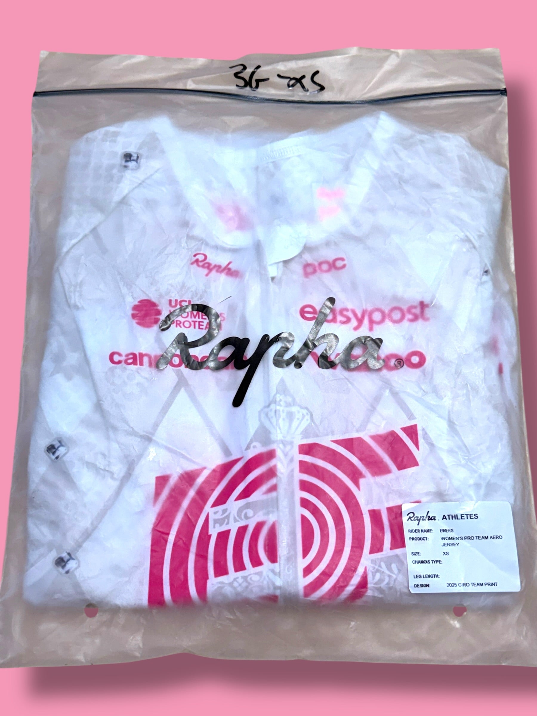 Pro Team Aero Jersey Giro Switchout|Rapha |EF Education First|Cycling