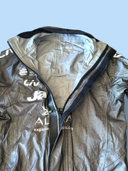 Rain Jacket Winter Waterproof Klimatik Racing Packable Womens| Ale |  Jayco Alula| Pro Cycling Kit