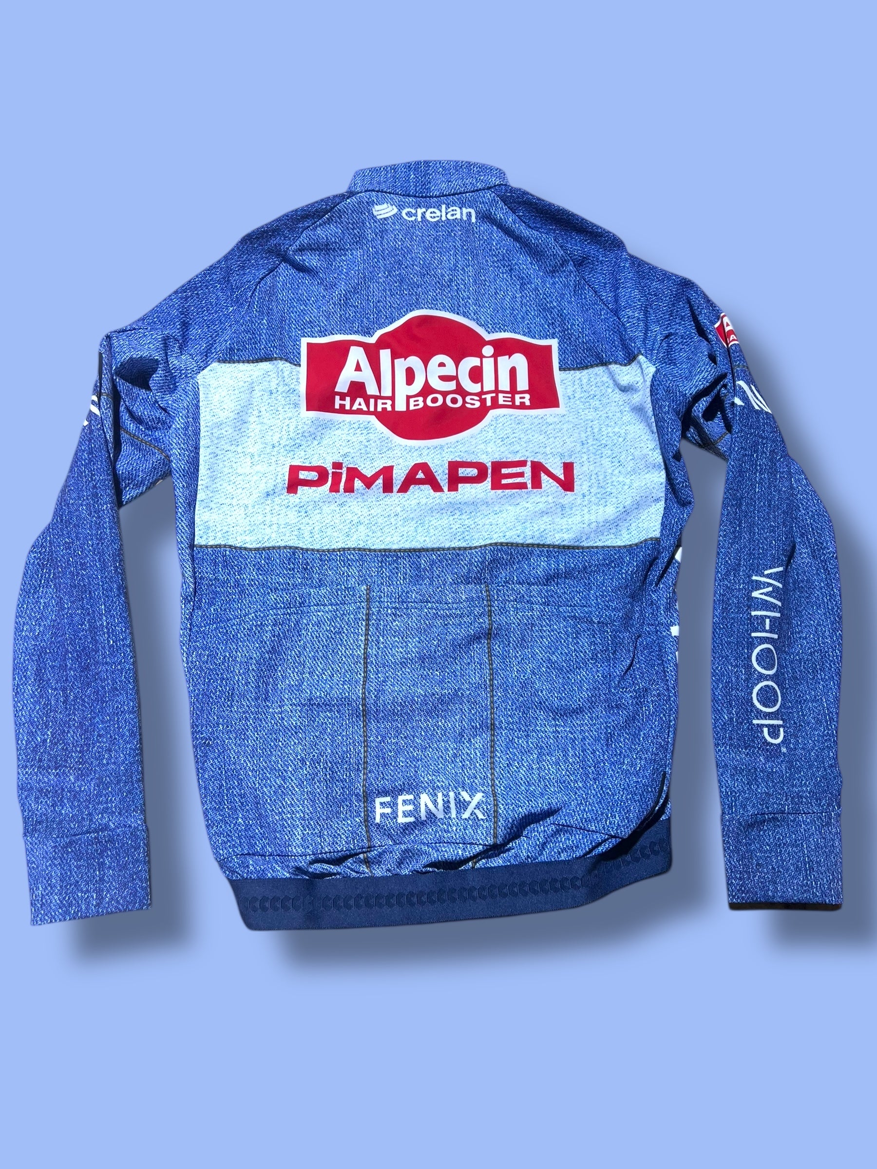 Winter Long Sleeve Jersey Thermal  | Alpecin Deceuninck Kalas| Pro Cycling Kit
