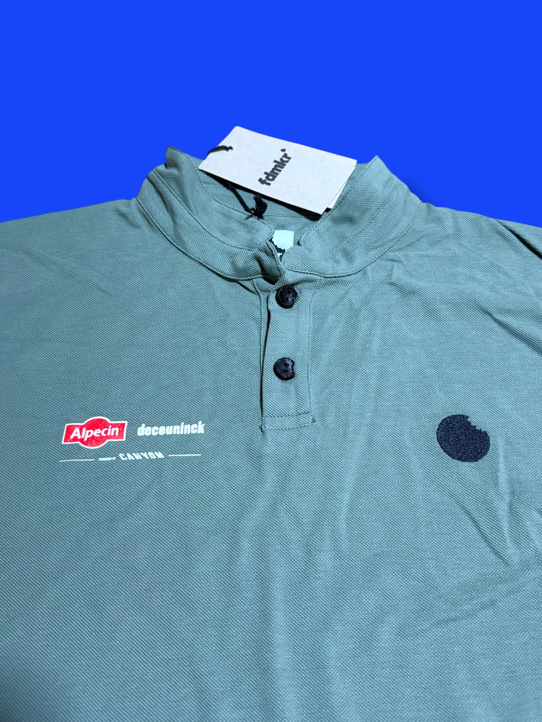 Casual Polo T-Shirt Team Issued|Alpecin Deceuninck |Kalas  Pro Cycling Kit