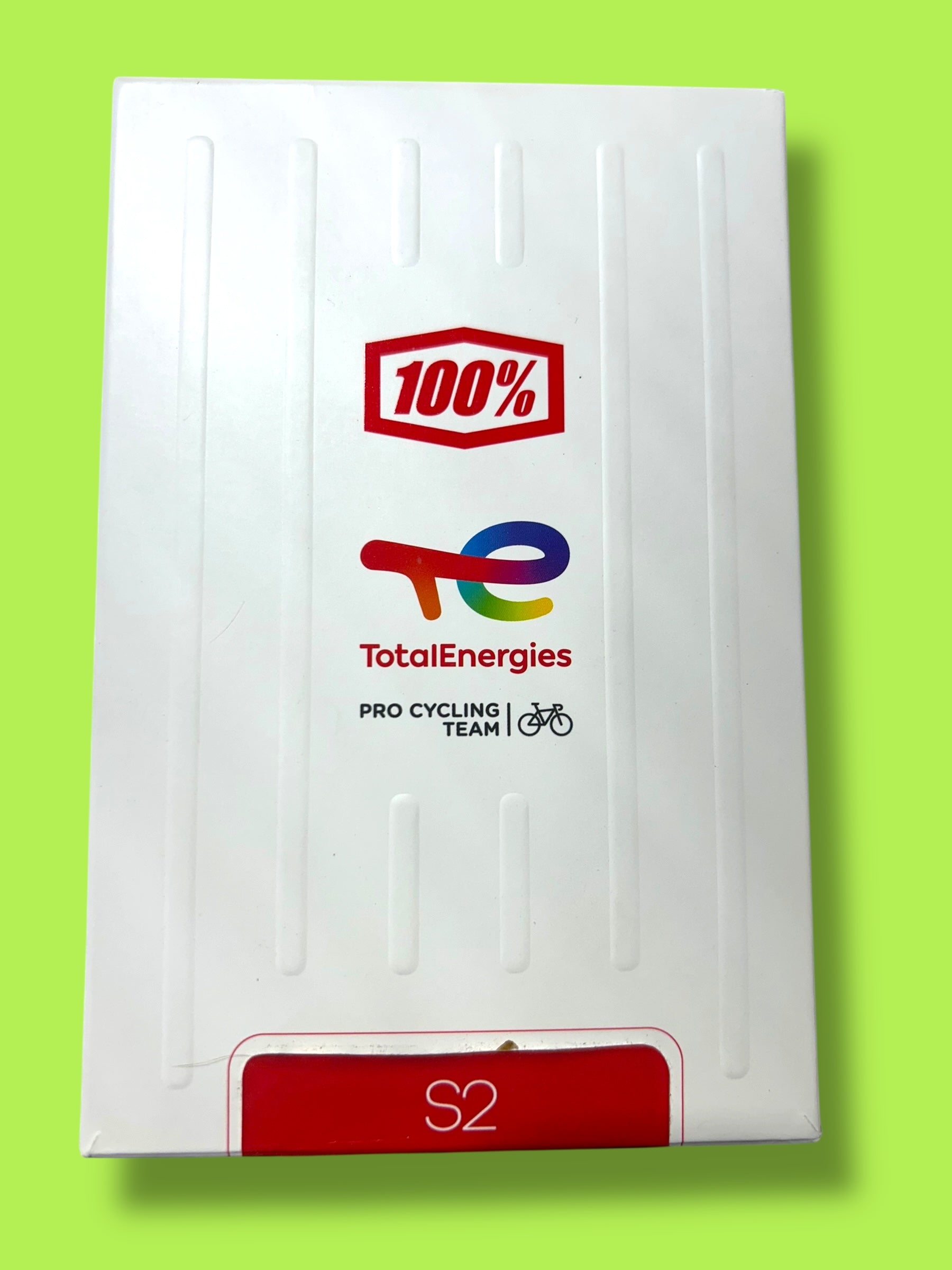 100% S2 Sunglasses Road Racing Triathlon Exclusive Rider Issued | 100% |  Total Direct Energies| Pro Cycling Kit