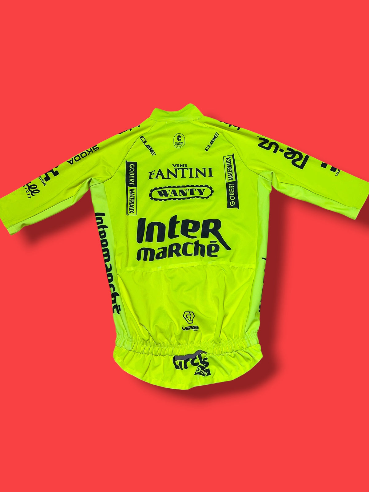 Verge SECO Short Sleeve Gabba Rain Jacket | Intermarché-Wanty 2025