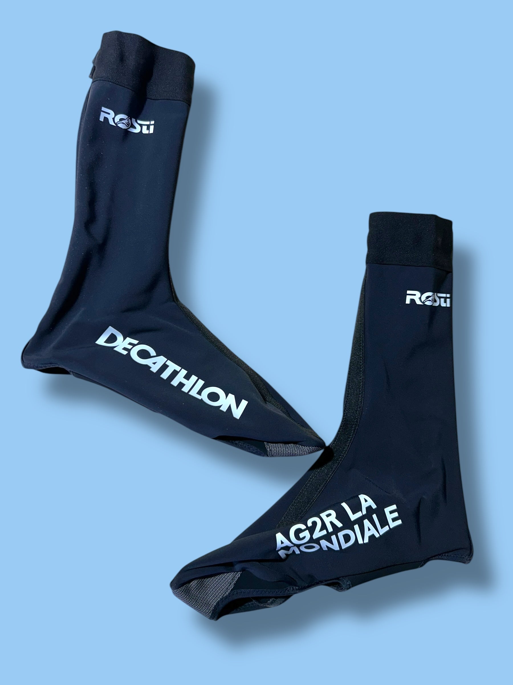 Waterproof Shoe Covers Thermal Deep Winter Booties Road Racing  | Decathlon AG2R La Mondiale  | Rosti | Pro Cycling Kit