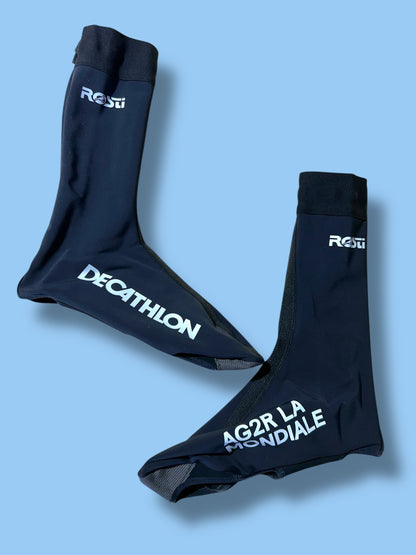 Waterproof Shoe Covers Thermal Deep Winter Booties Road Racing  | Decathlon AG2R La Mondiale  | Rosti | Pro Cycling Kit