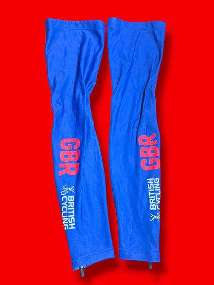 Leg Warmers |Team Great Britain GB |Adidas Pro Cycling Kit