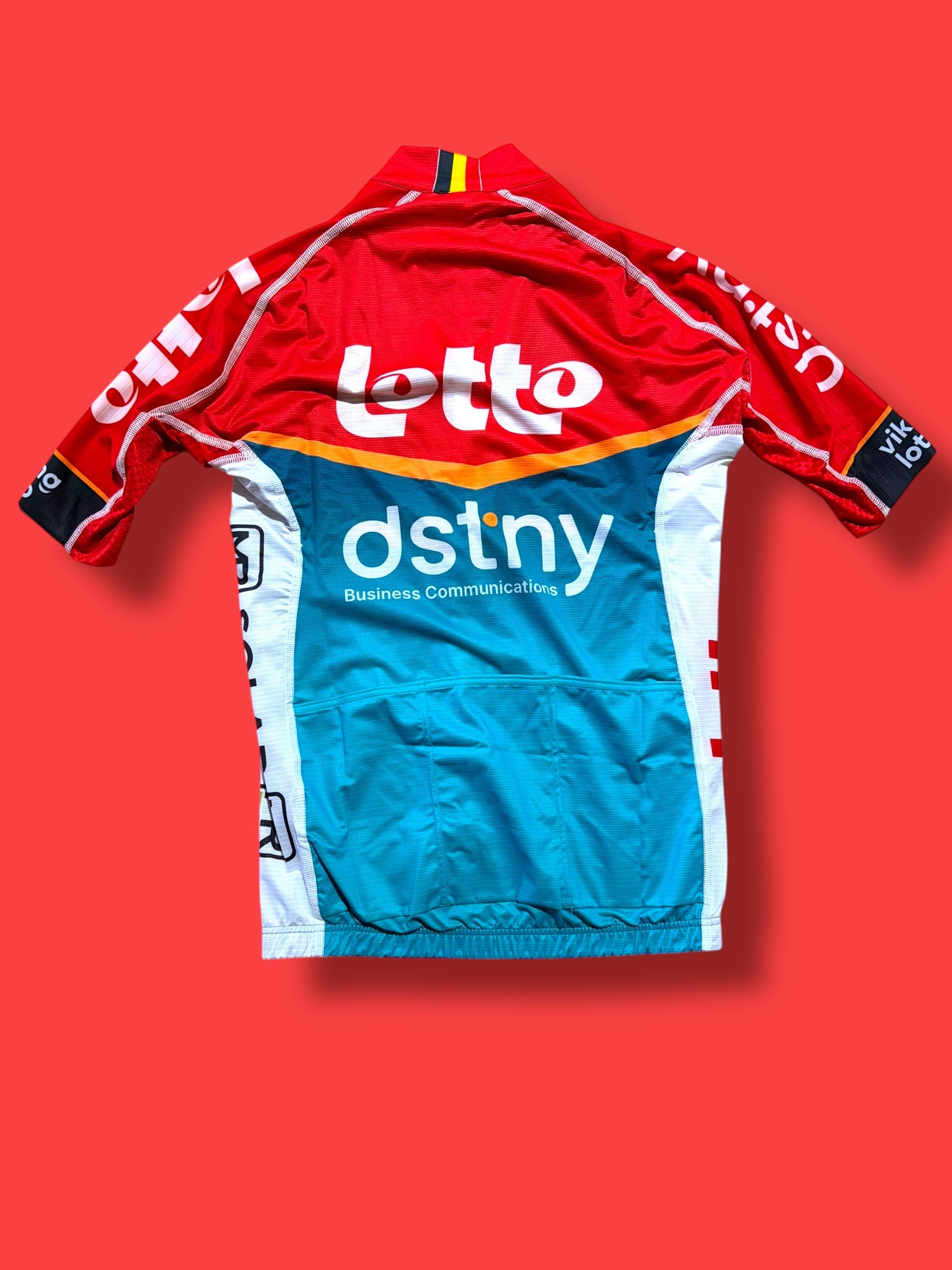 Aero Jersey Team Rider Issued + Bib Shorts Bundle |Lotto DSTNY Vermarc| Pro Cycling Kit
