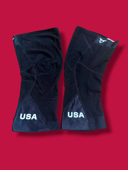 Thermal Knee Warmers|USA Cycling|Cuore Pro Cycling Kit