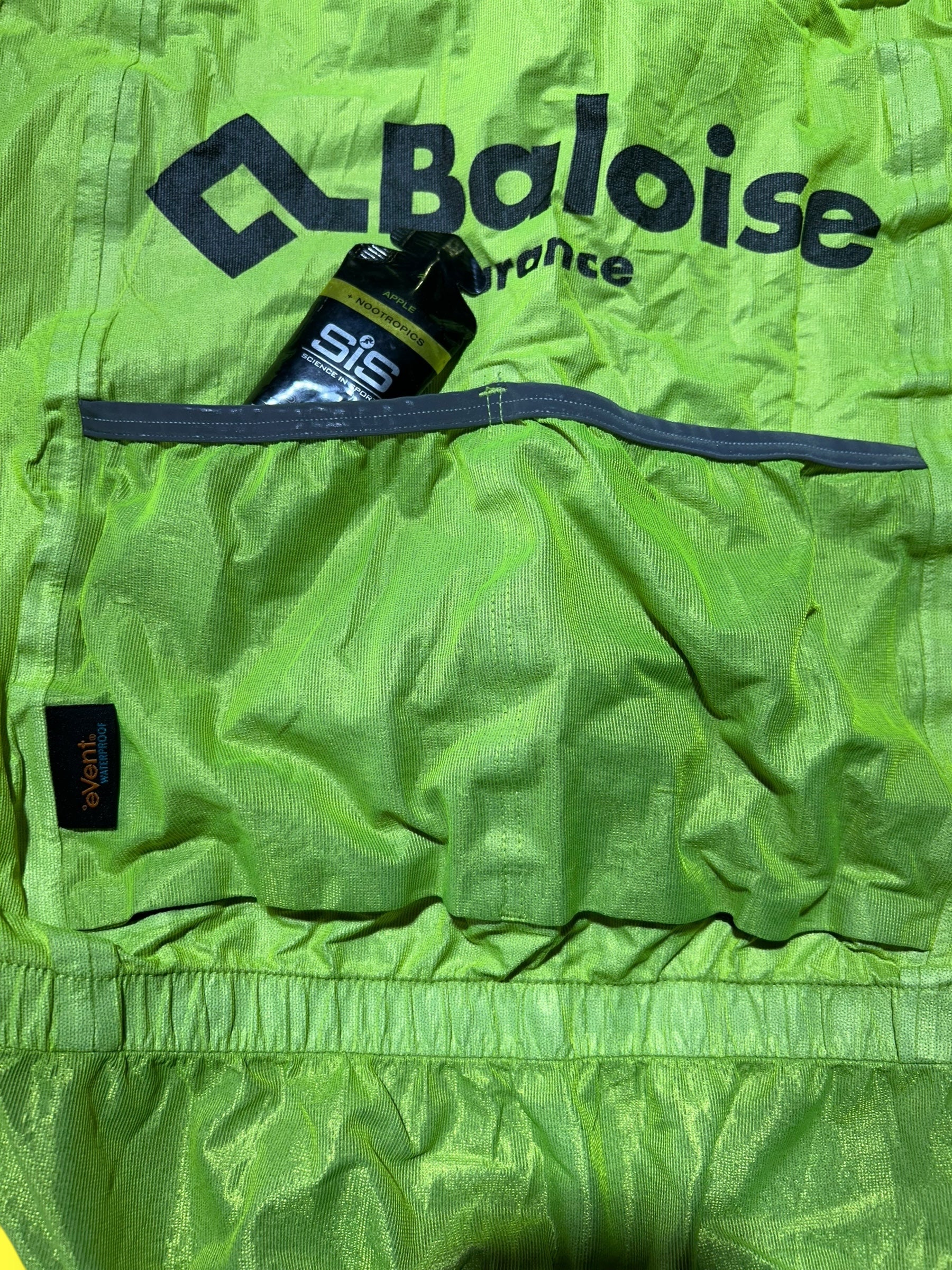 Waterproof Vest Rain Gilet  Windproof  | Vermarc |  Flanders Baloise| Pro Cycling Kit