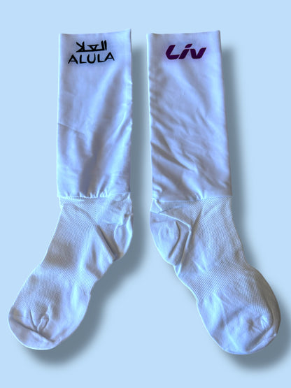 Aero Socks  Road Racing TT Time Trial Triathlon | Ale |  Liv Jayco Alula| Pro Cycling Kit