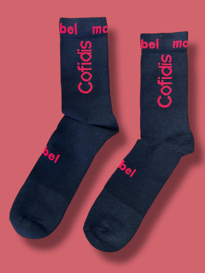 Winter Wool Race Socks |Cofidis Women| Pro Cycling Kit
