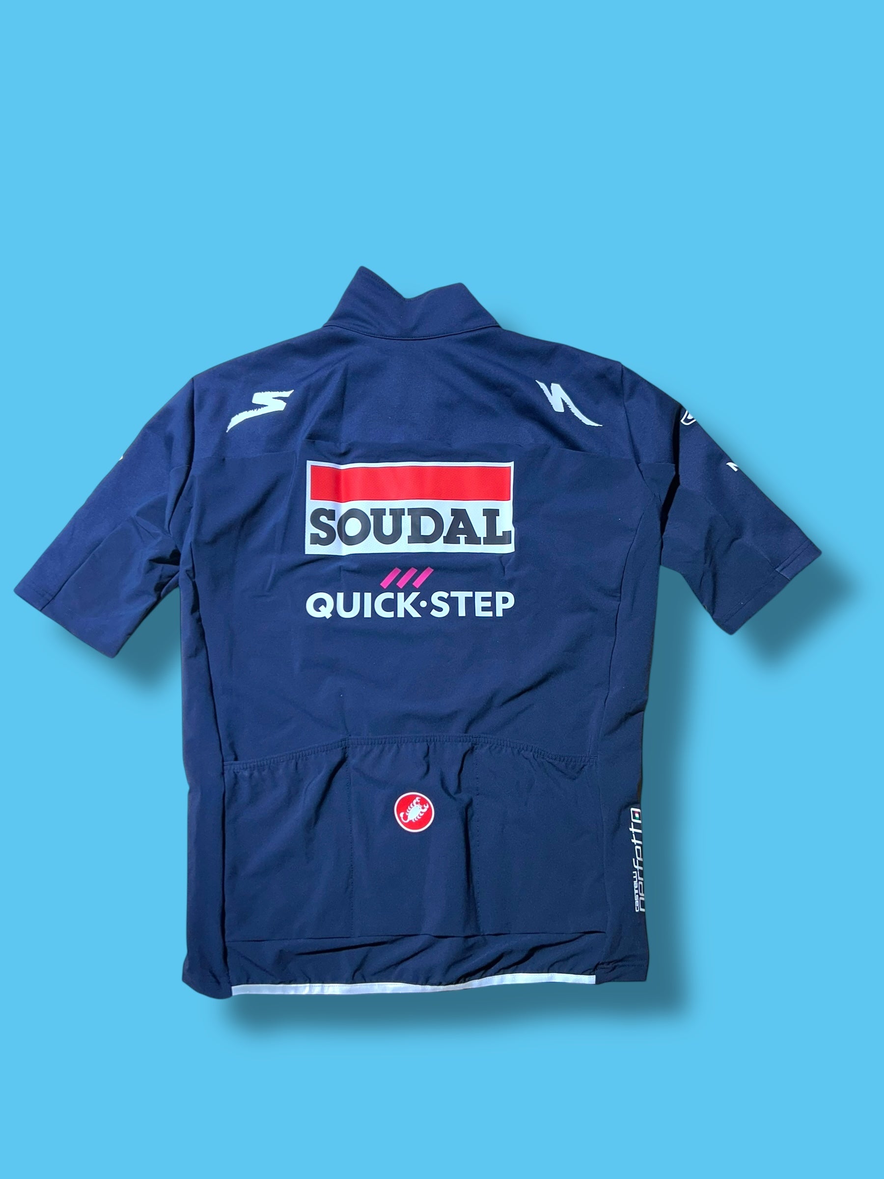 Perfetto RoS 2 Jacket Rain Jersey  Winter Wet Cold   | Castelli |  Soudal Quick-Step| Pro Cycling Kit