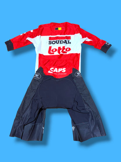 Summer Lightweight Aerosuit Race Suit  Caleb Ewan |Lotto Soudal |Vermarc Pro Cycling Kit