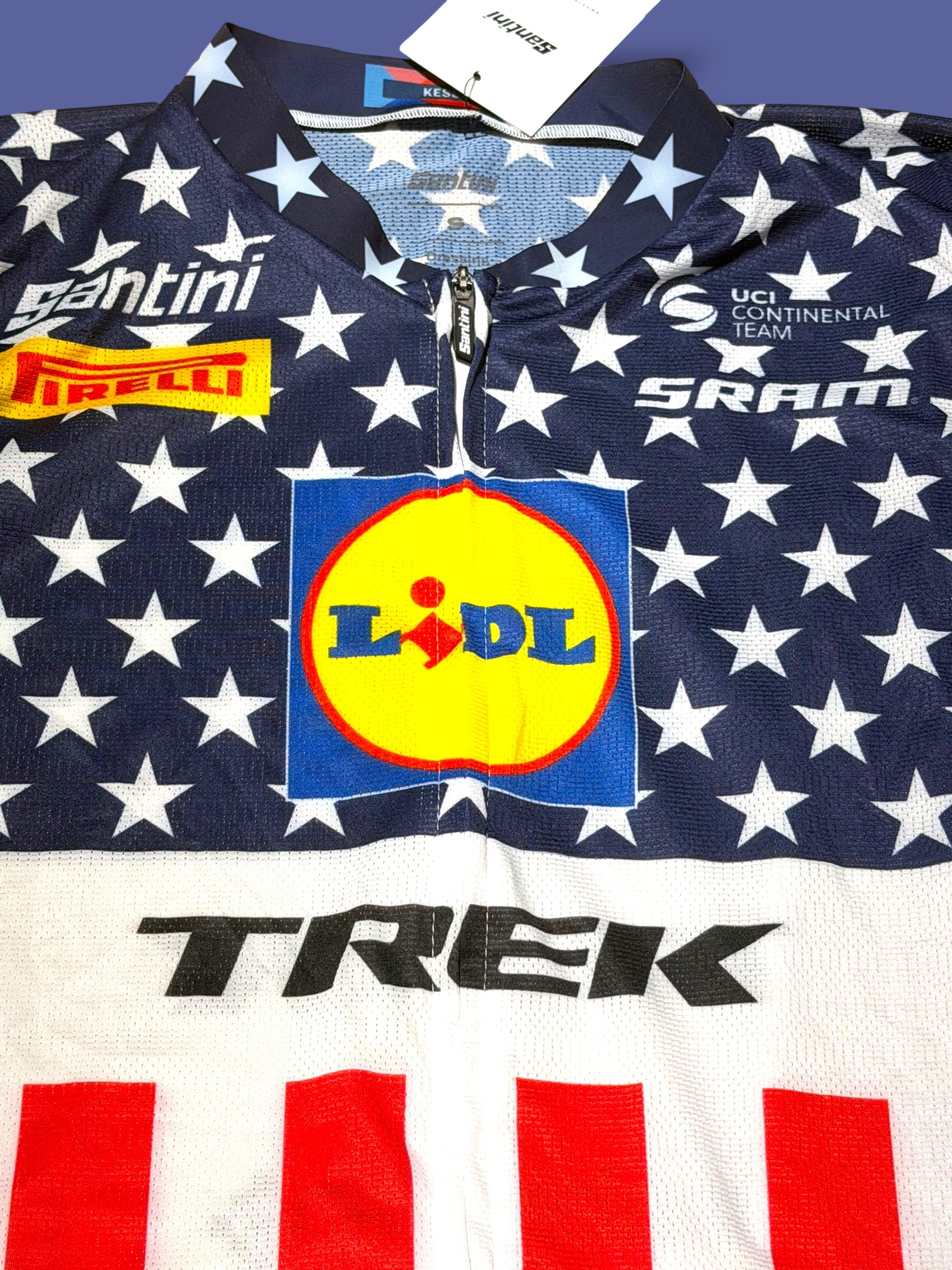 Aero Jersey|Lidl Trek  |Santini Pro Cycling Kit