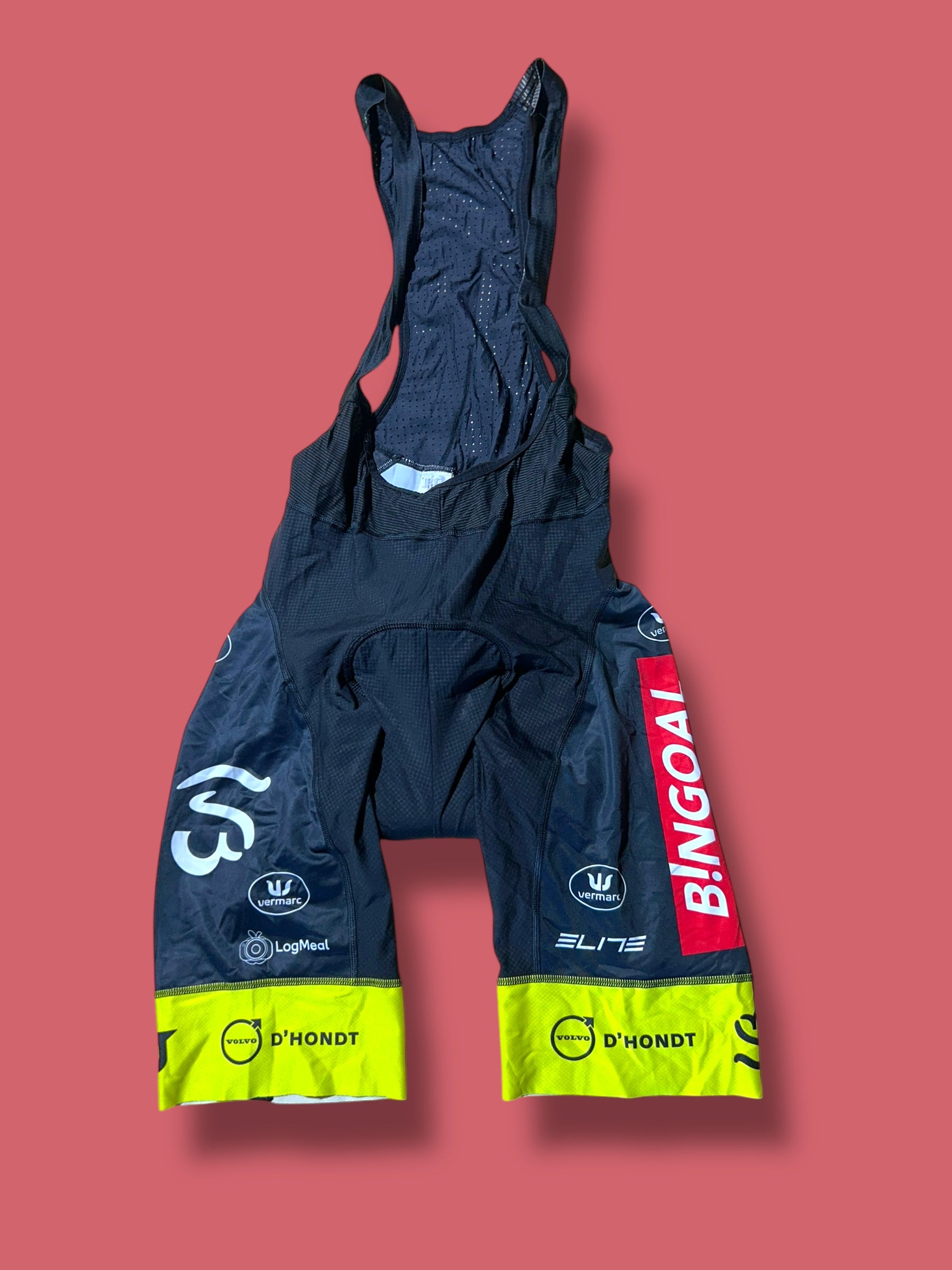Bib Shorts Team Rider Issued| Bingoal Vermarc| Pro Cycling Kit