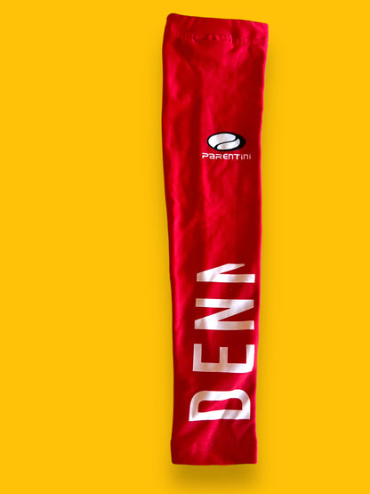 Cycling Kit Bundle - Short Sleeve Gabba Jersey & Leg Warmers | Parentini | Danish / Denmark National Team | Pro Cycling Kit