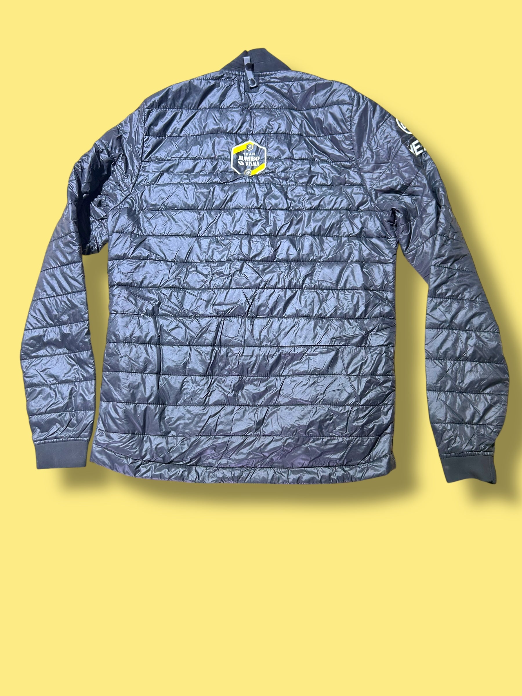 Puffer Jacket Insulated Thermal Casual  - Team   Rider Issued | Jumbo Visma  | Agu | Pro Cycling Kit