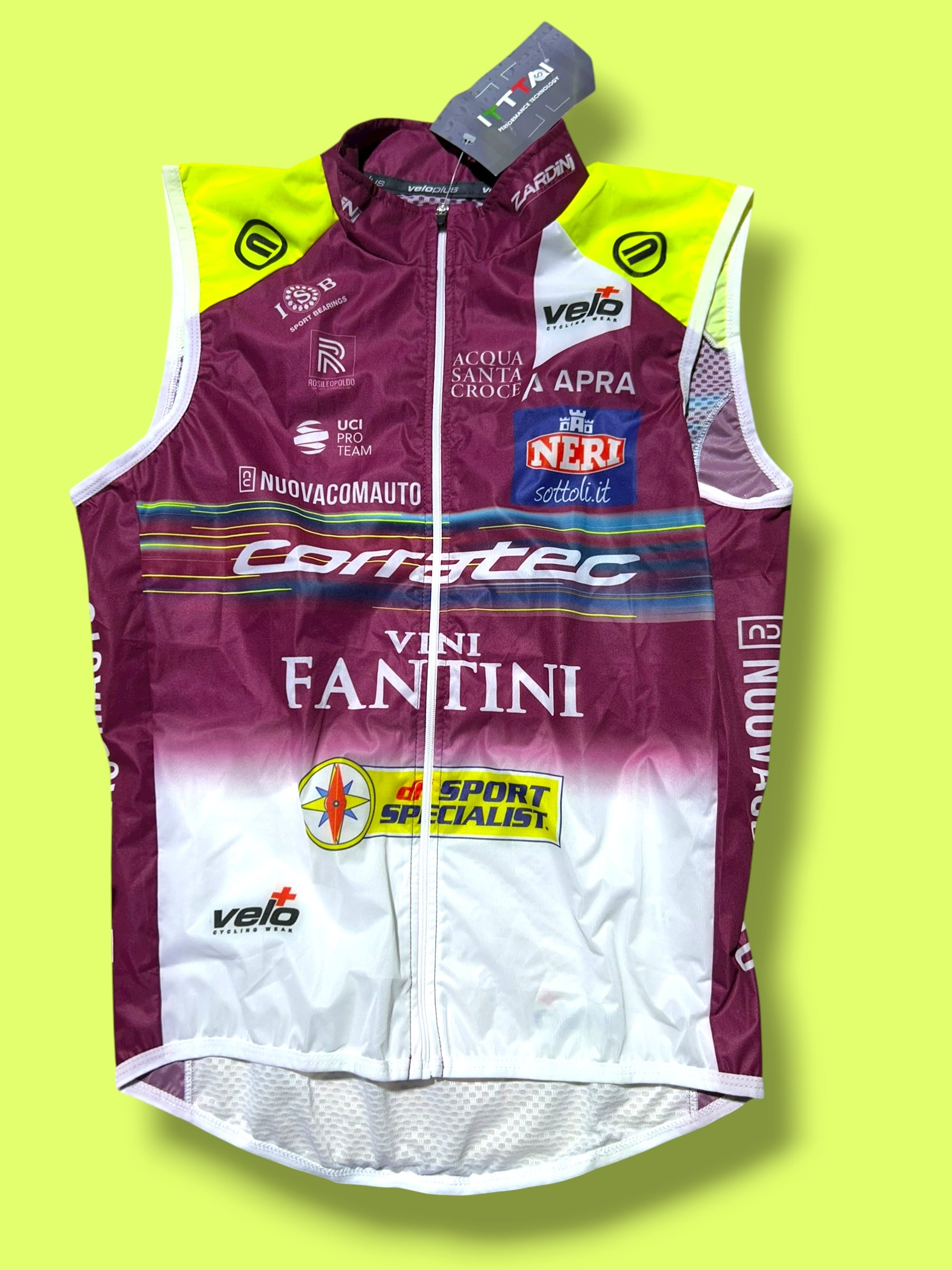 Aero Jersey, Wind Vest, Bib Shorts - Pro Rider Issued |Corratec  |Velo+ |Cycling