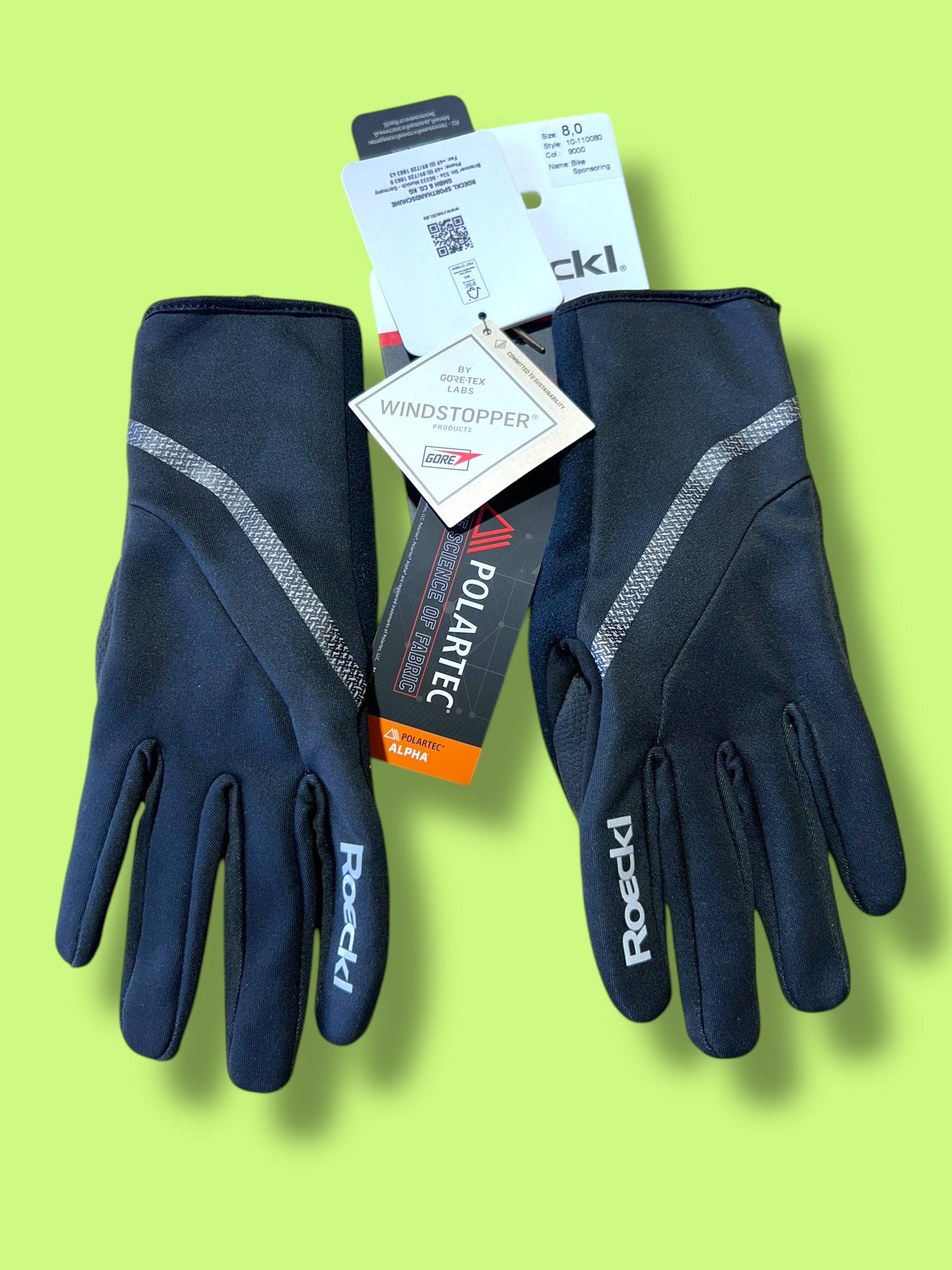Thermal Gloves Winter Gore-Tex Polartec  Team Issued  | Sportful | Bora Hansgrohe| Pro Cycling Kit