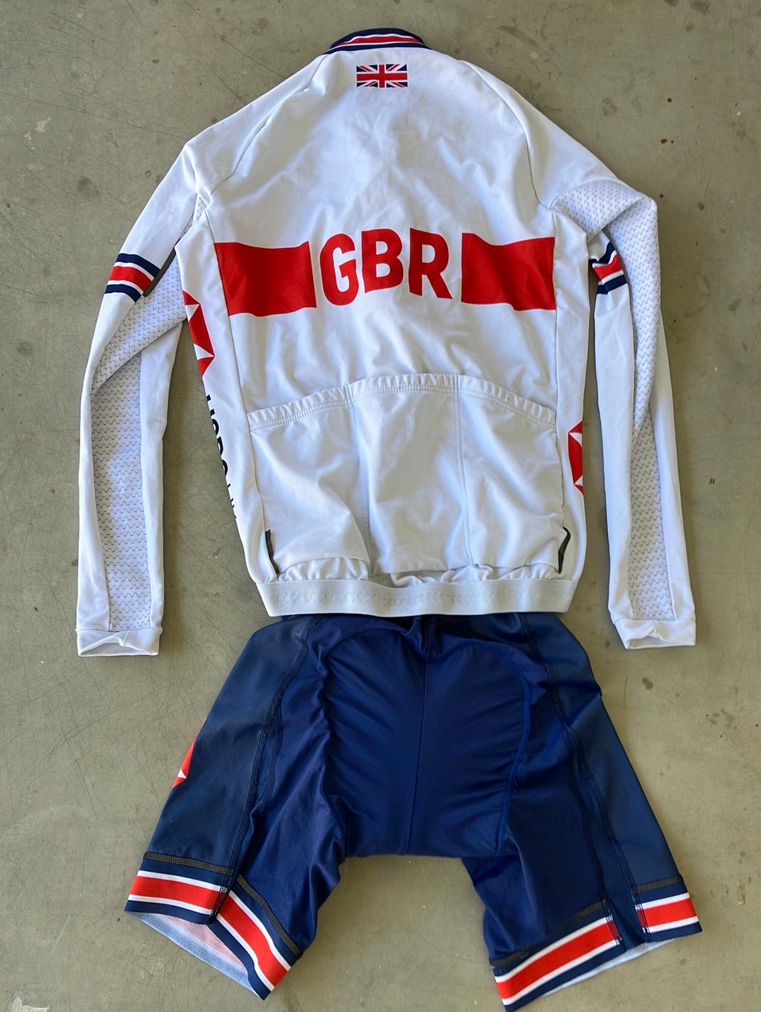 Long Sleeve Jersey & Bib shorts,  Winter Cycling Bundle | Kalas | Team GB Great Britain - British Cycling GBR | Pro Cycling Kit
