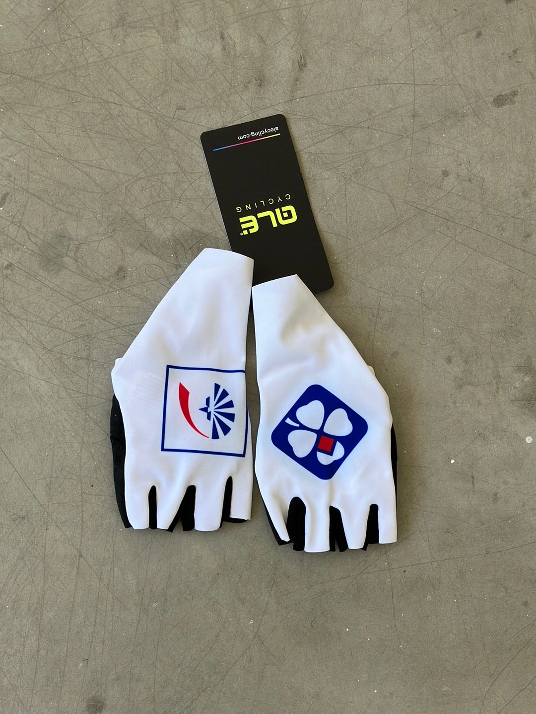 Gloves/Mitts Padded Race | Ale | Groupama Française des Jeux | Pro Cycling Kit