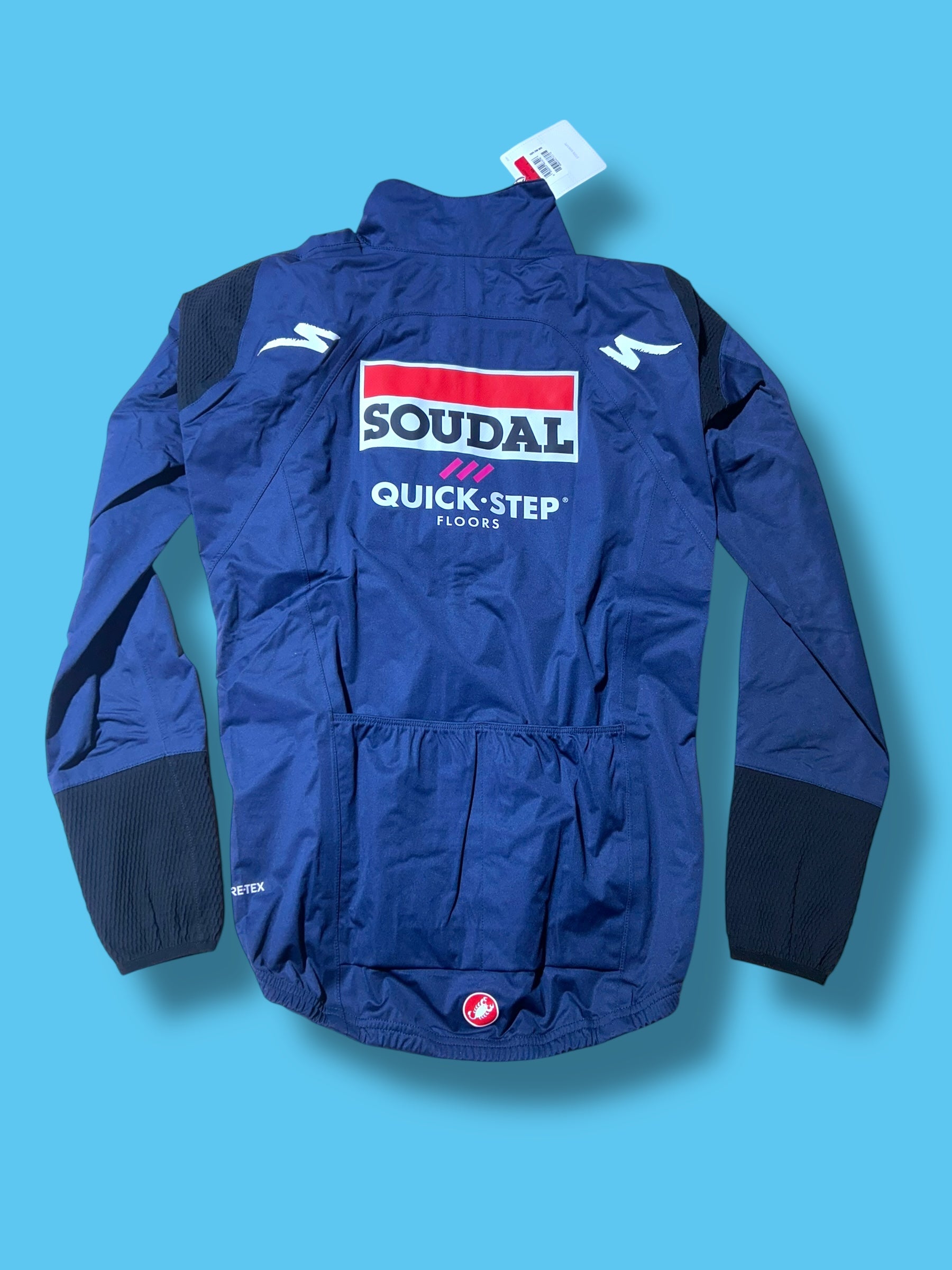 Gavia Rain Jacket Rain  Winter Wet Cold   | Castelli |  Soudal Quick-Step| Pro Cycling Kit