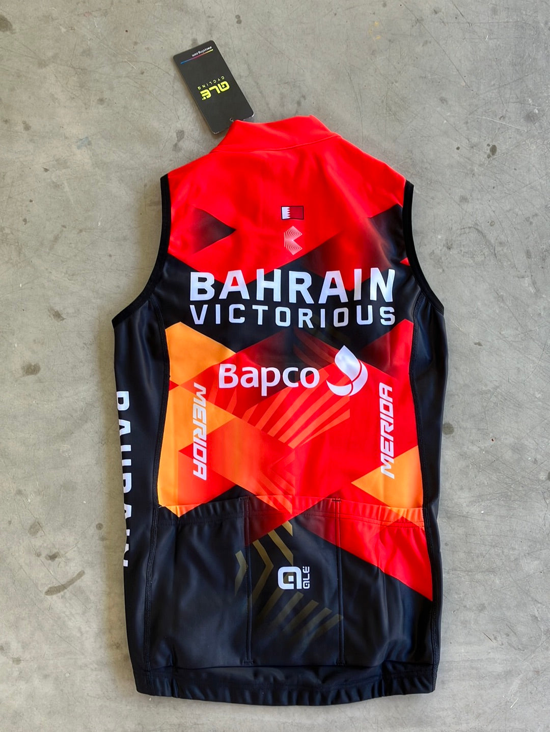 Thermal Vest Winter Gilet | Ale | Bahrain Victorious | Pro Cycling Kit
