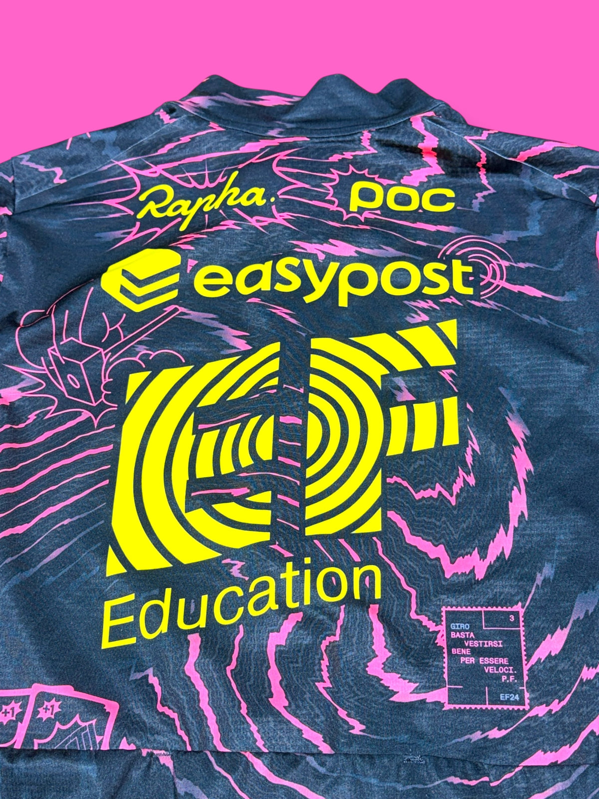 EF 2024 Pro Team Midweight Jersey Giro d'Italia Switchout | EF Education First | Rapha Men's Pro Kit