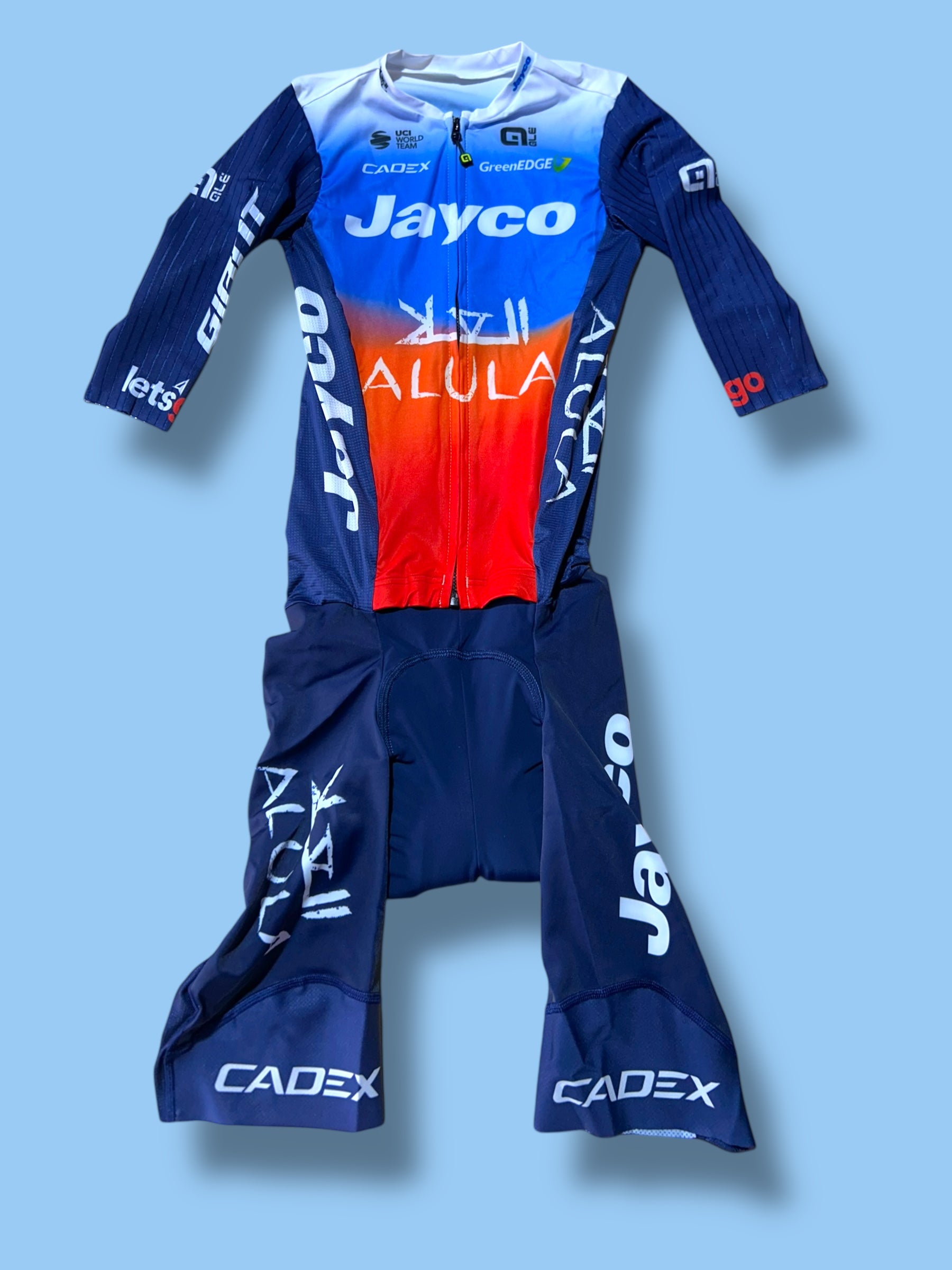Aerosuit  Road Racing Triathlon Roadsuit| Ale |Jayco Alula| Pro Cycling Kit