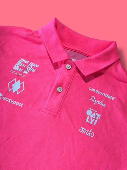 Team Issued Polo  T shirt Unique Rider Issue Only  |Rapha |EF Education First|Cycling
