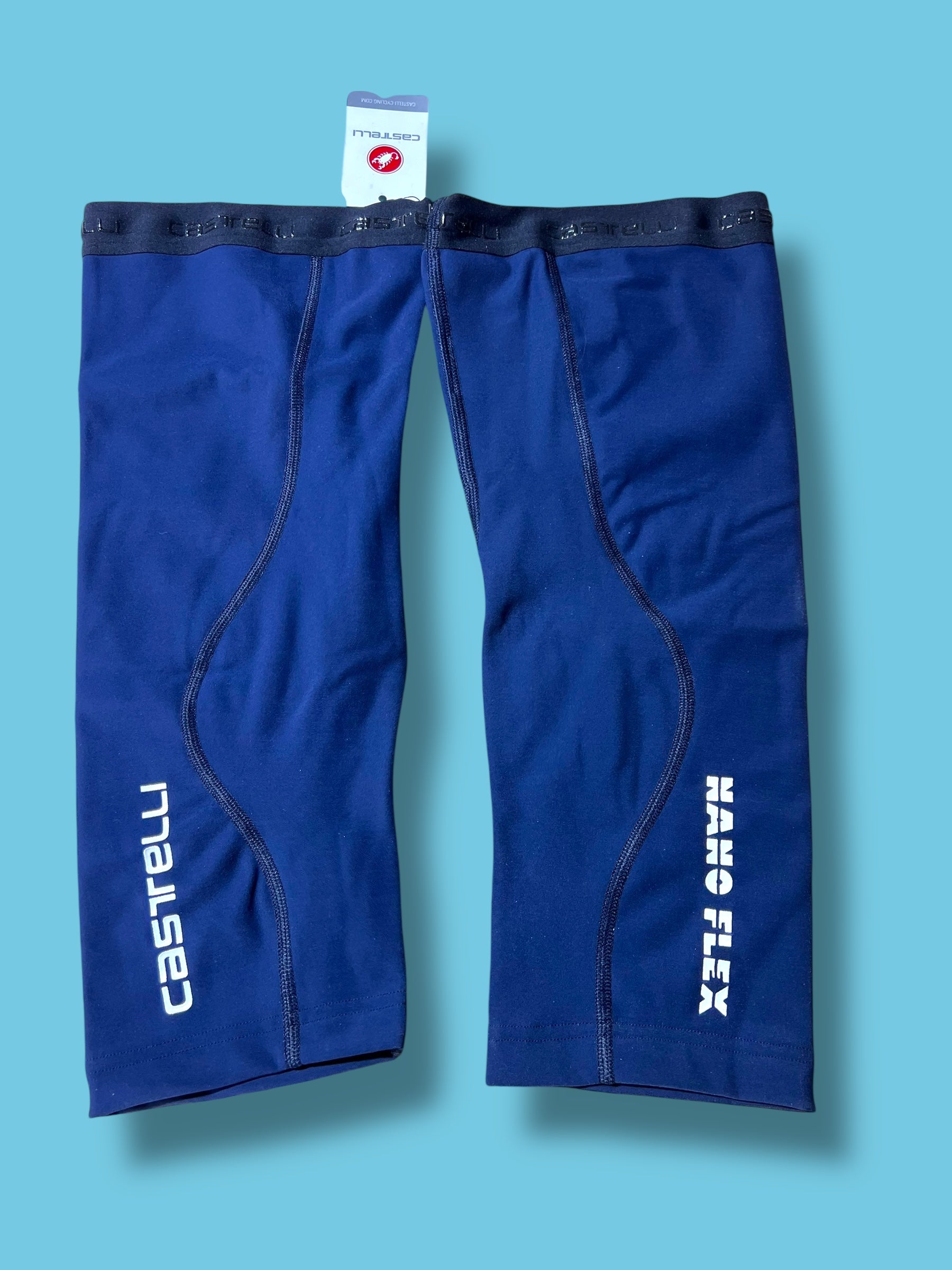 Nanoflex 3G Knee Warmer Packable Winter Thermal WInter | Castelli |  Soudal Quick-Step| Pro Cycling Kit