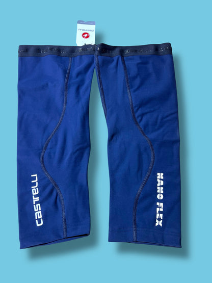 Nanoflex 3G Knee Warmer Packable Winter Thermal WInter | Castelli |  Soudal Quick-Step| Pro Cycling Kit