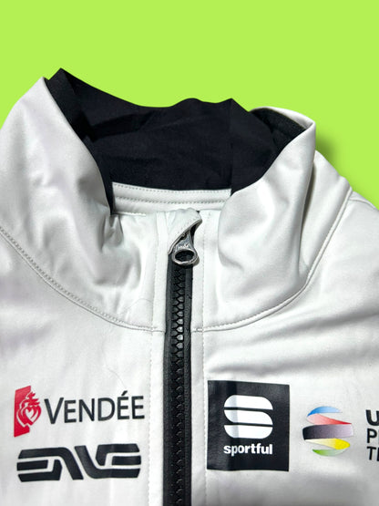 Winter Jacket Intensity Jersey Pro  Long Sleeve  Rain Gabba | Sportful |  Total Direct Energies| Pro Cycling Kit