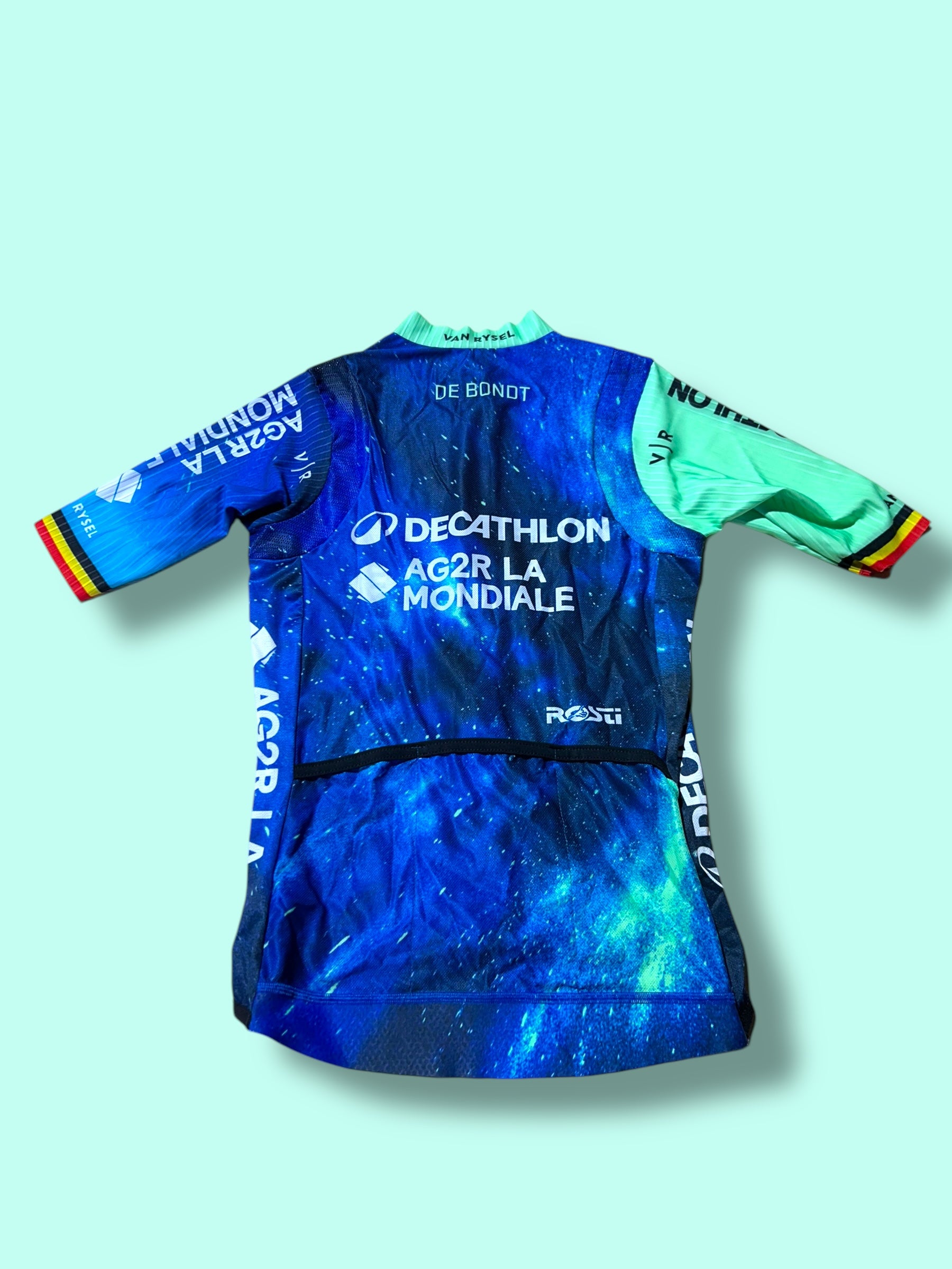 Aero Jersey DE BONDT Short Sleeve Racing Maillot   | Decathlon AG2R La Mondiale  | Rosti | Pro Cycling Kit