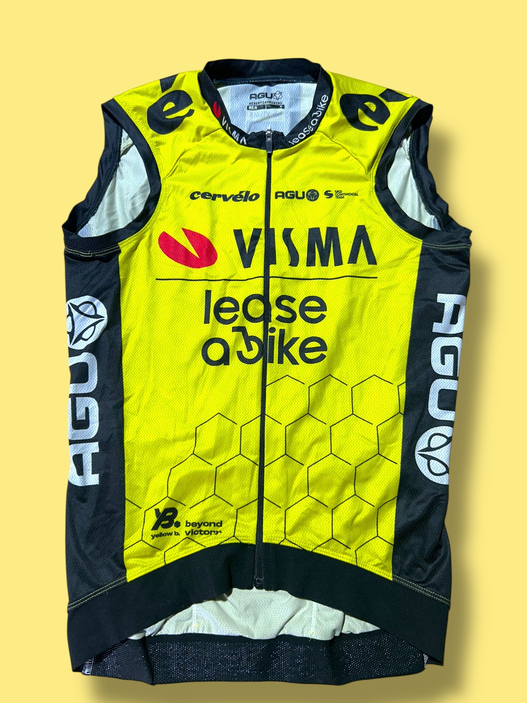 Vest Gilet  Jersey Summer Race -  Rider Issued | Jumbo Visma  | Agu | Pro Cycling Kit