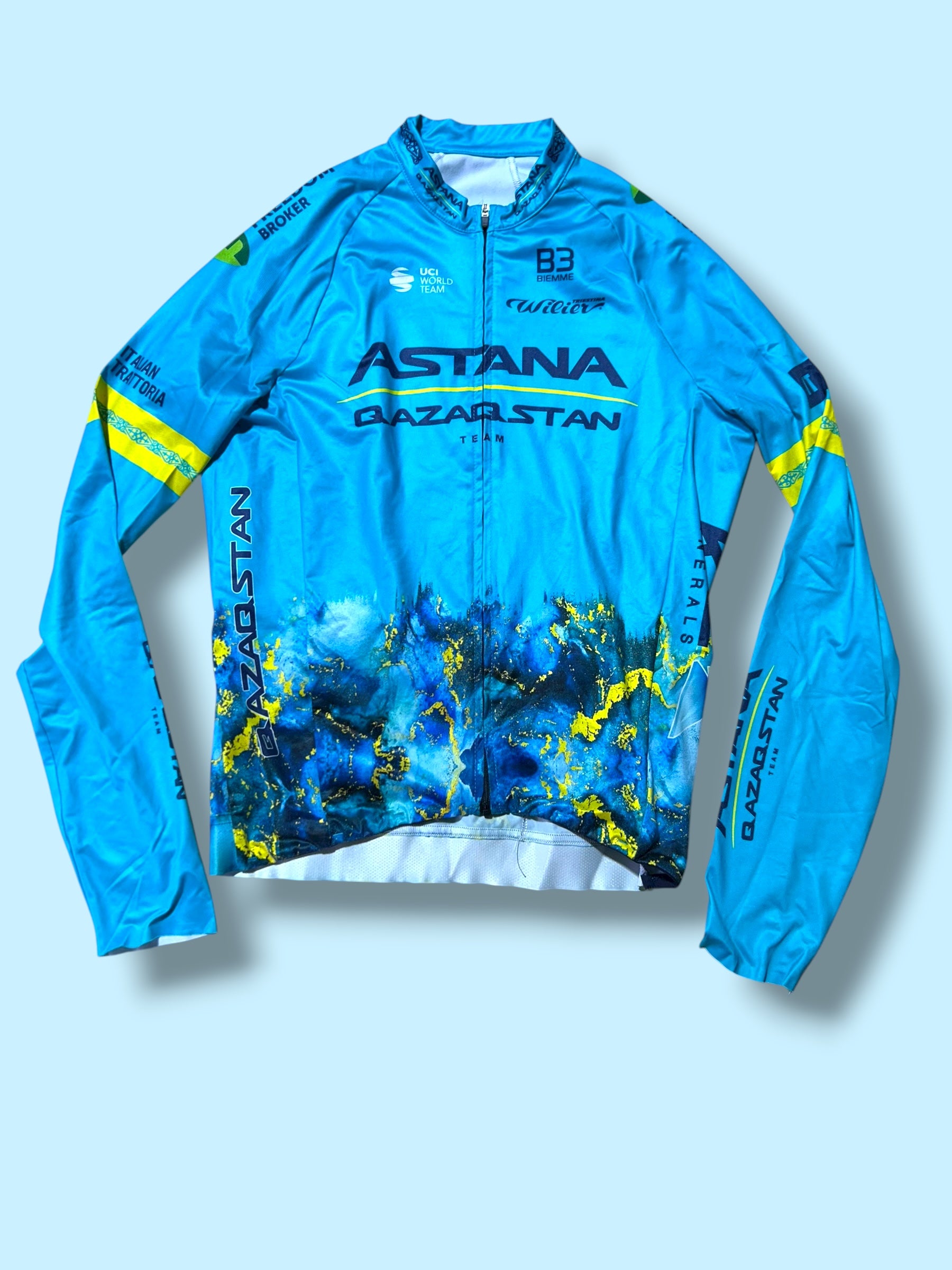 Long Sleeve Midweight Jersey - Pro Rider Issued |Biemme |Astana |Cycling