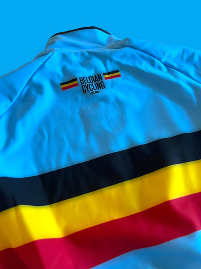 Winter Jersey Long Sleeve Thermal | Bioracer | Belgian National Team | Pro Cycling Kit
