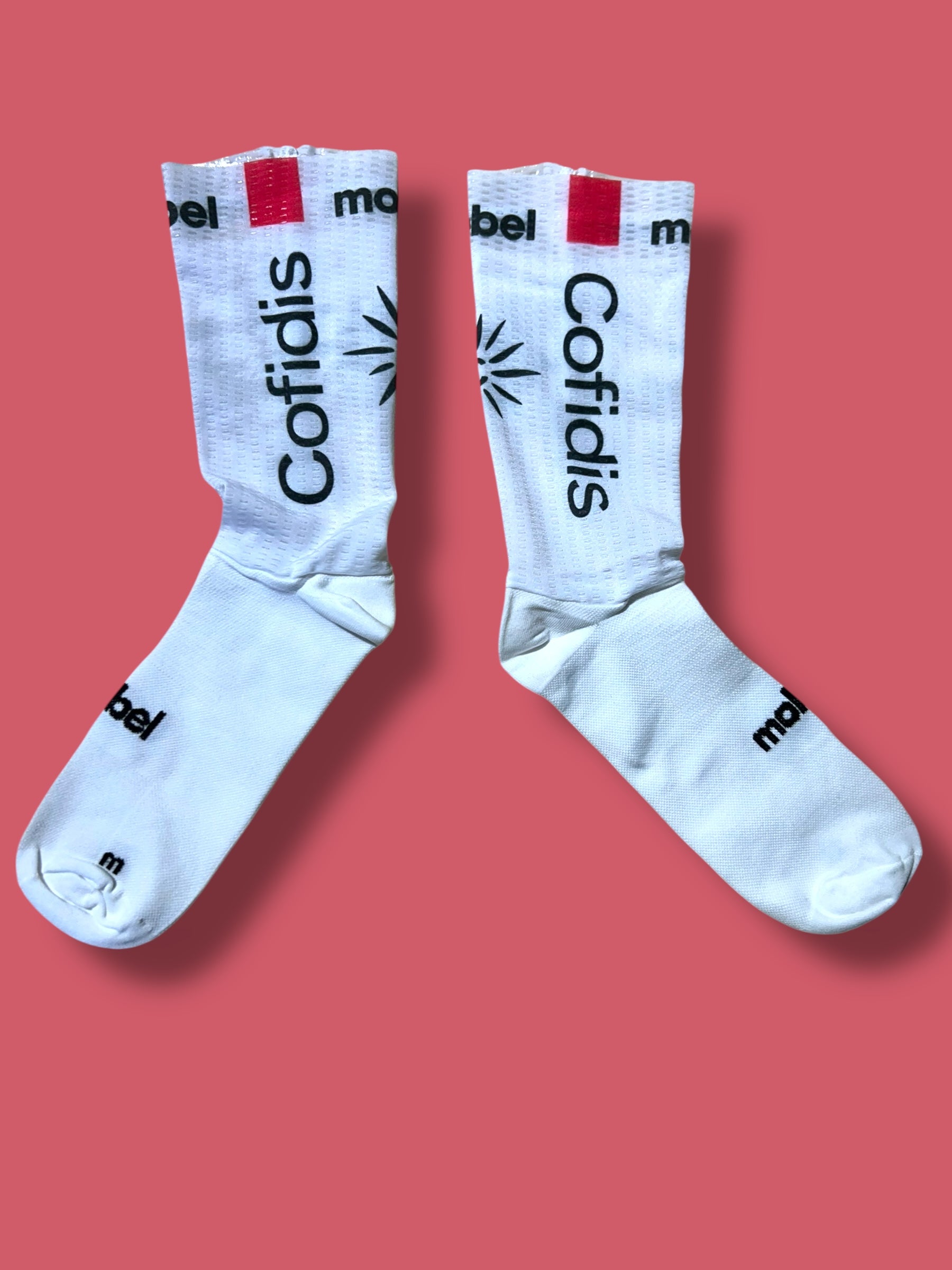 Race Aero Socks Rider Issued|  Mobel |  Cofidis| Pro Cycling Kit