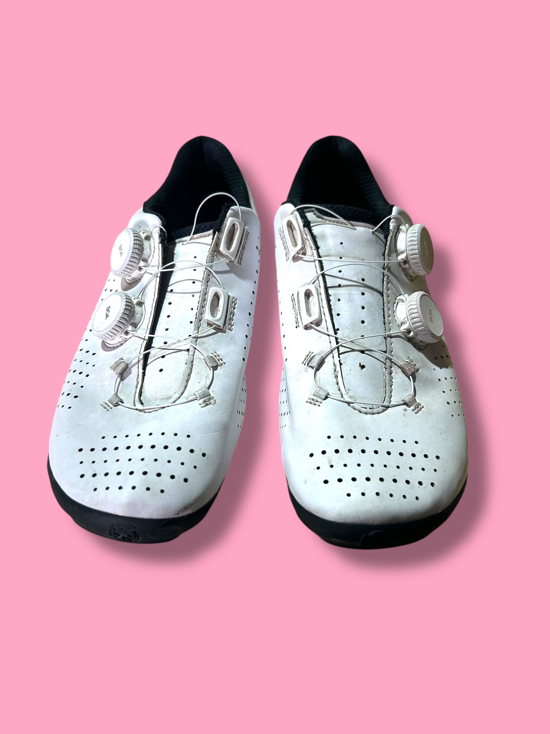BONT Vaypor White Cycling Shoes | BONT |  EF Education First | Pro Cycling Kit