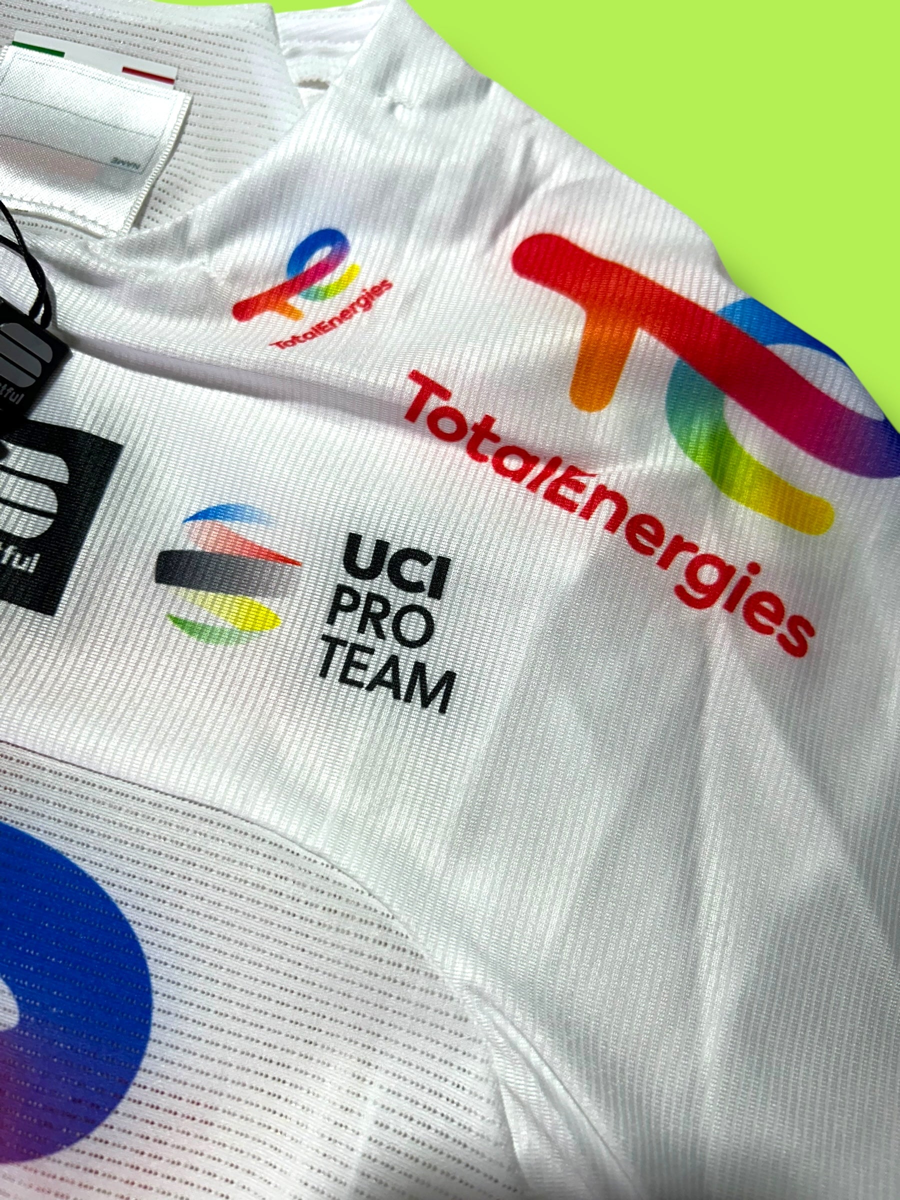 Light Jersey Short Sleeve TE  Road Racing  Summer Vented | Sportful |  Total Direct Energies| Pro Cycling Kit