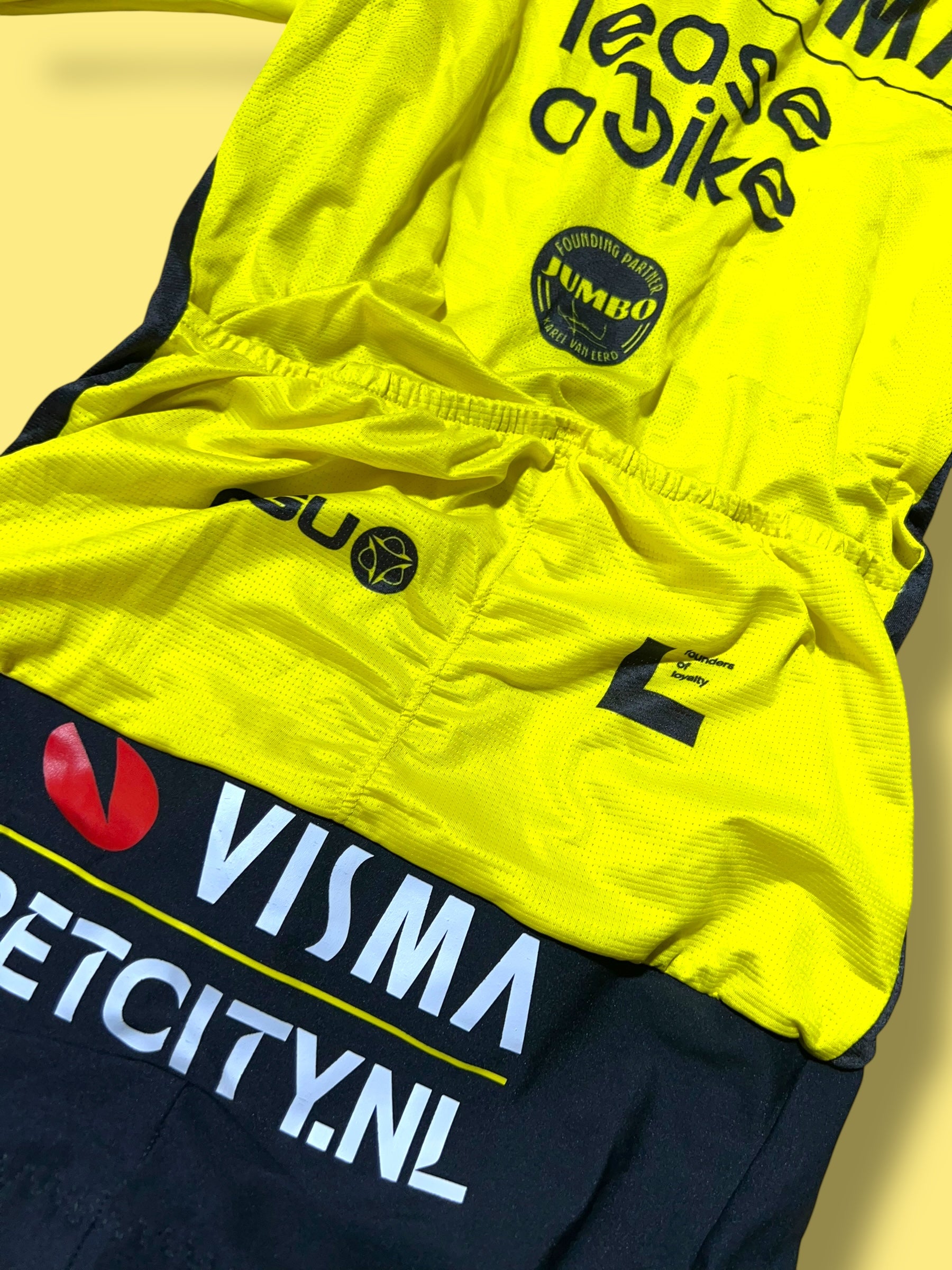 Aerosuit Roadsuit  Racing -  Rider Issued | Visma  | Agu | Pro Cycling Kit