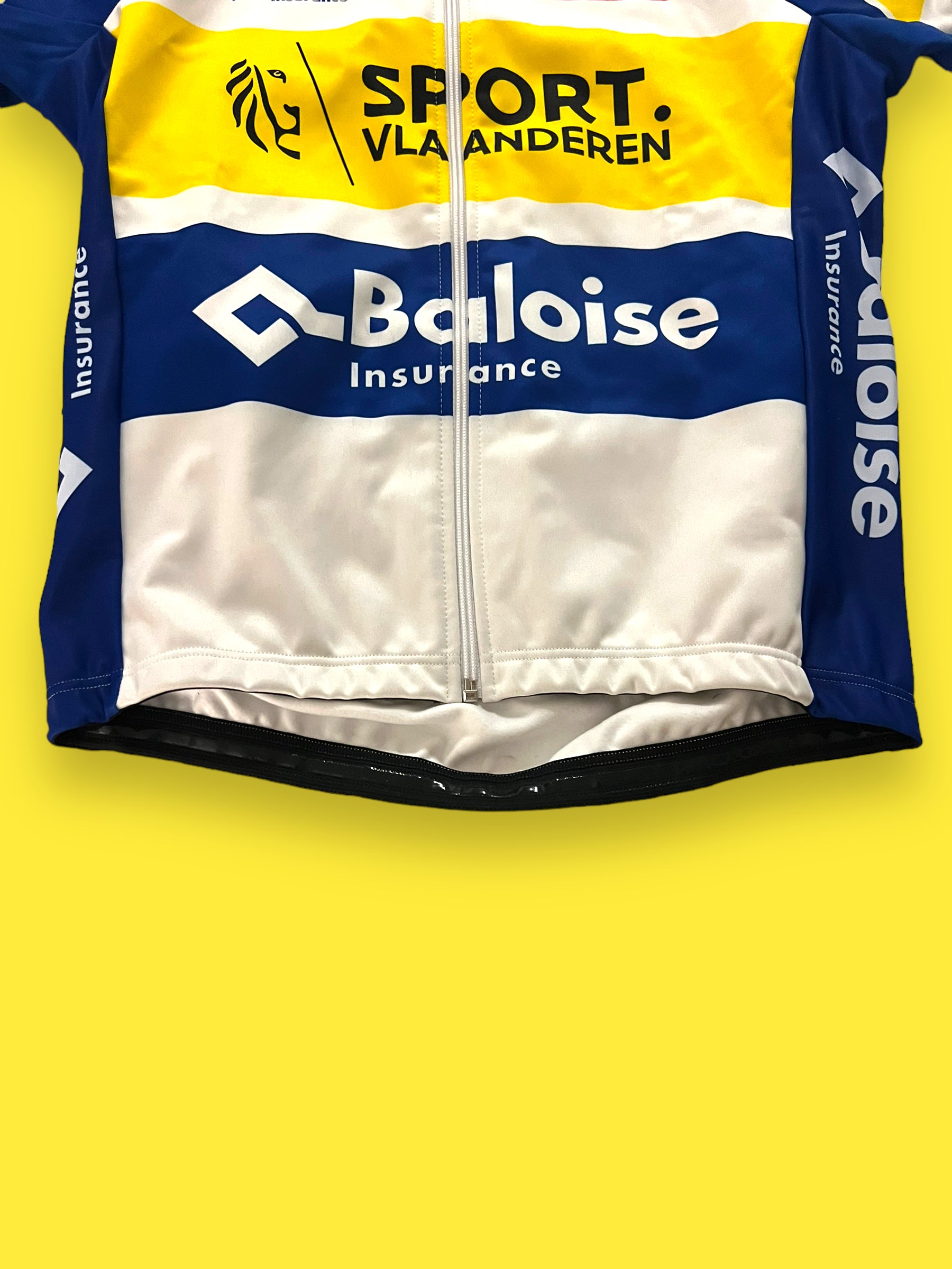 Long Sleeve Gabba Jersey Water-Resistant | Vermarc | Sport Vlaanderen / Baloise | Pro Cycling Kit