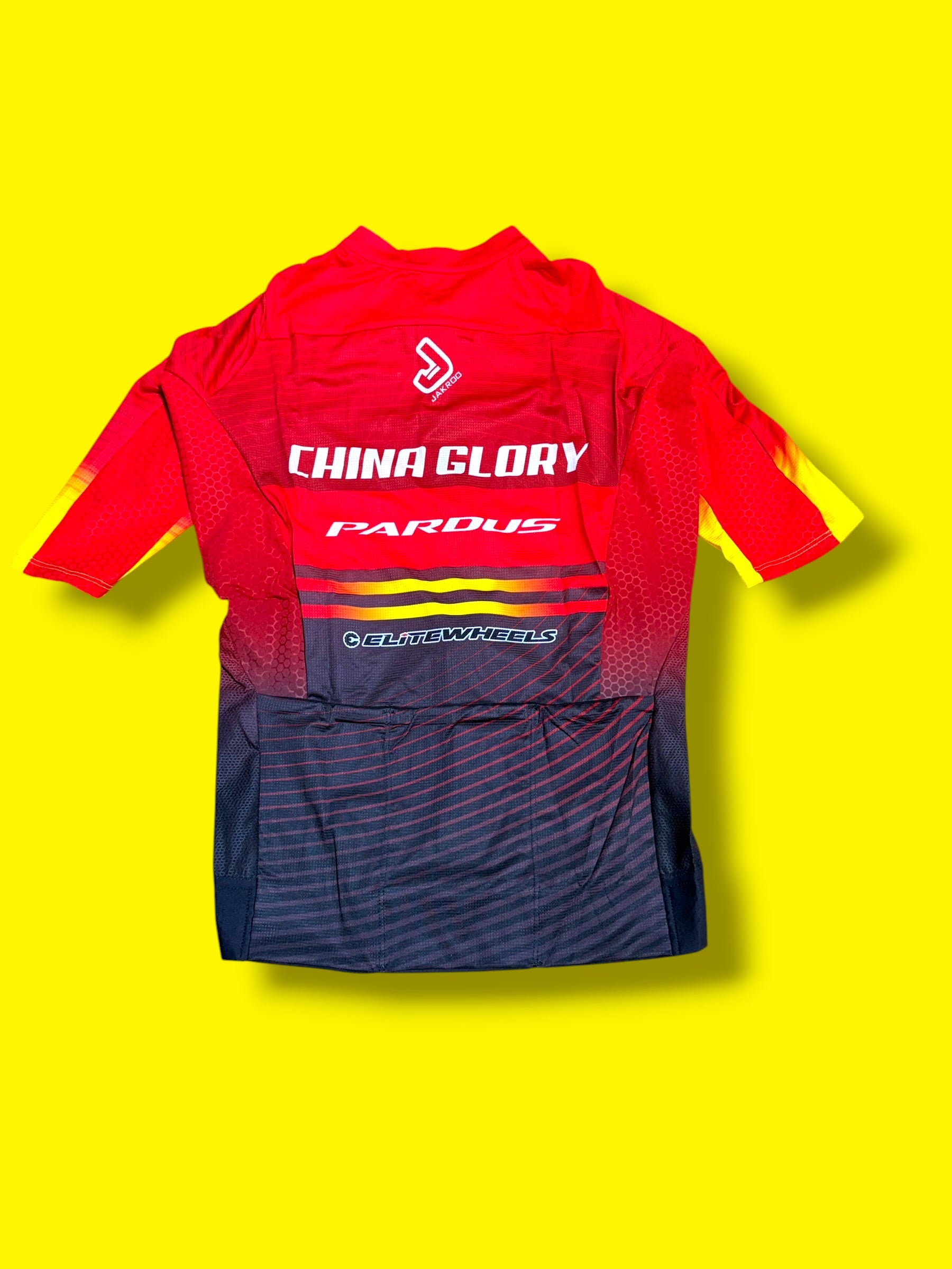 Arero Jersey, Bib Shorts, Thermal Vest and Gloves Bundle |Jackroo |  China Glory| Pro Cycling Kit